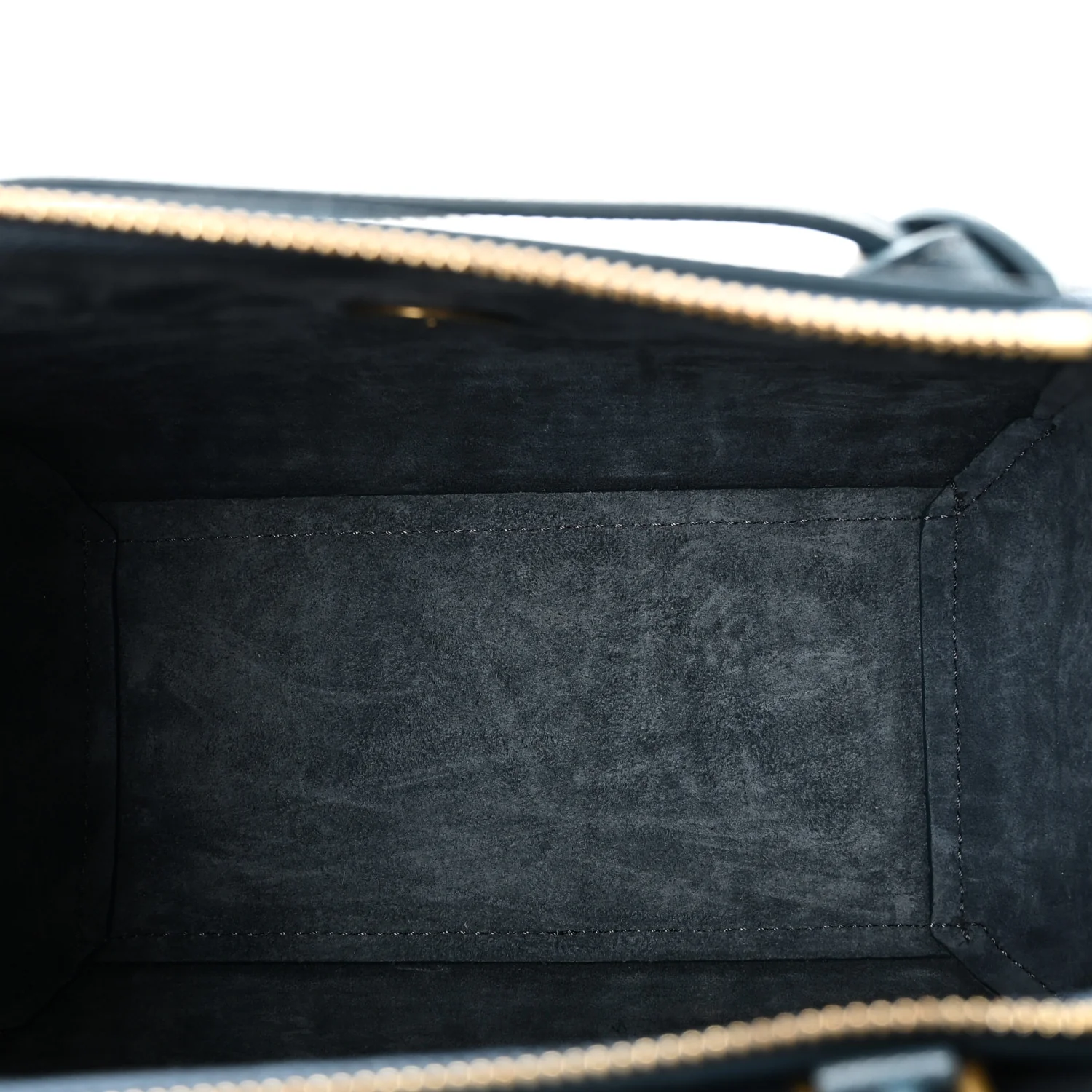 Grained Calfskin Nano Belt Bag Abyss Blue - Image 5