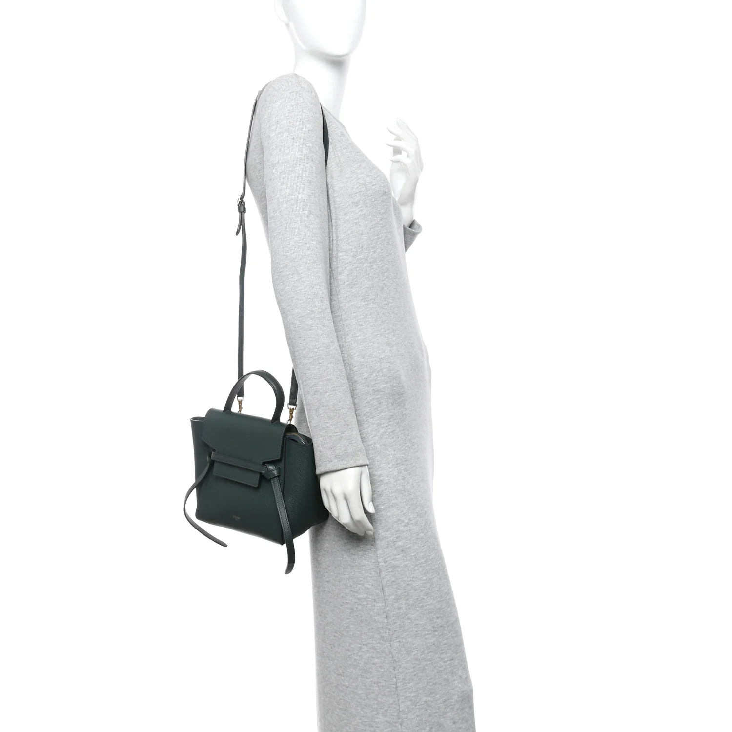 Grained Calfskin Nano Belt Bag Amazone - Image 2