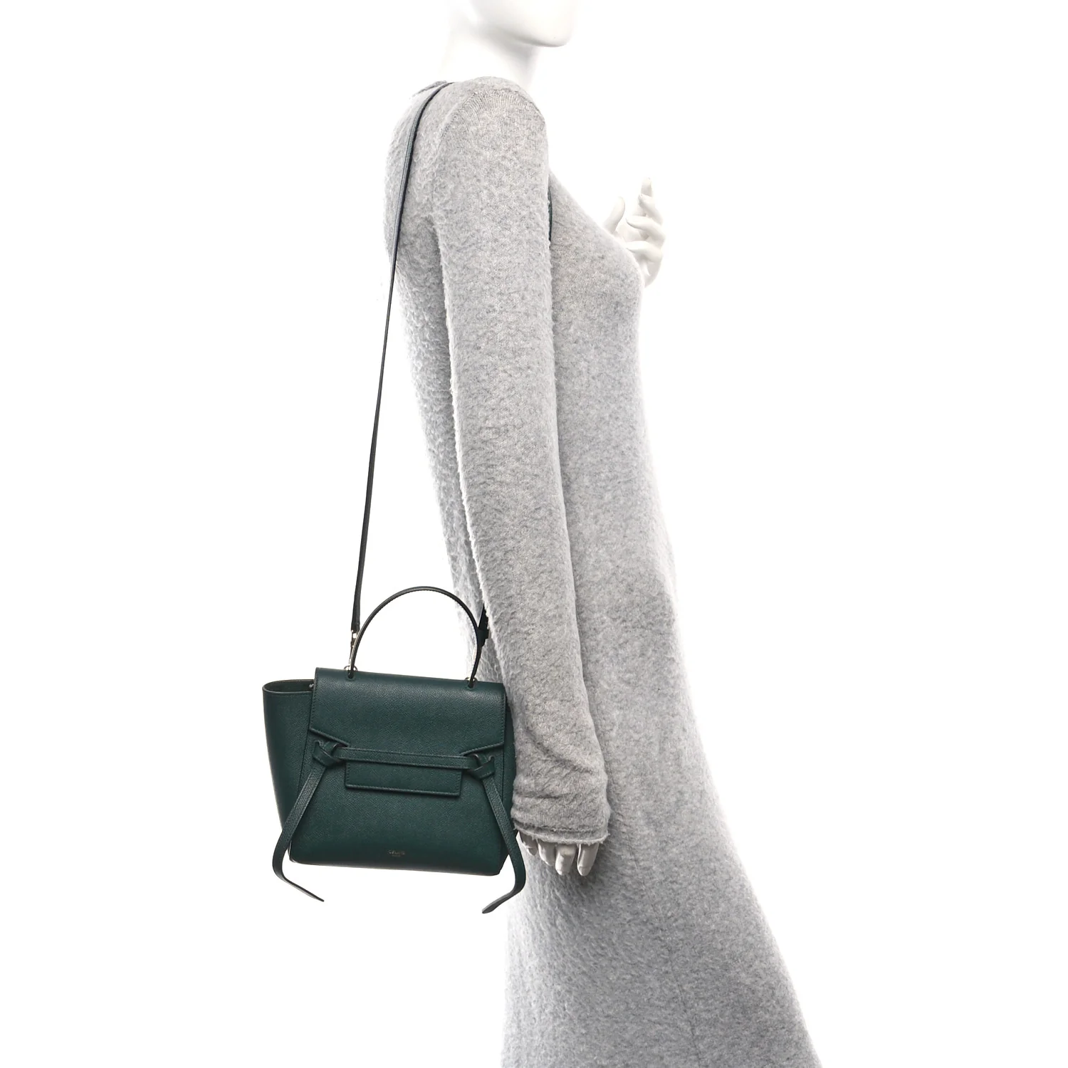 Grained Calfskin Nano Belt Bag Amazone - Image 2