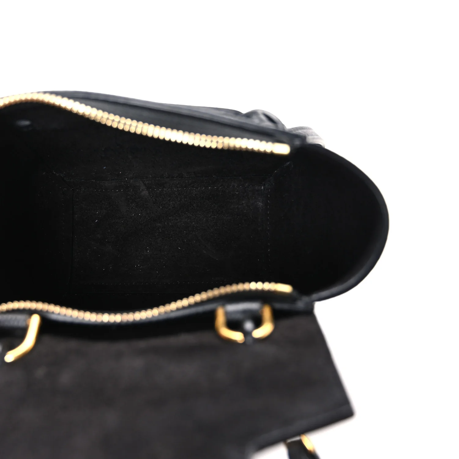 Grained Calfskin Nano Belt Bag Black - Image 5