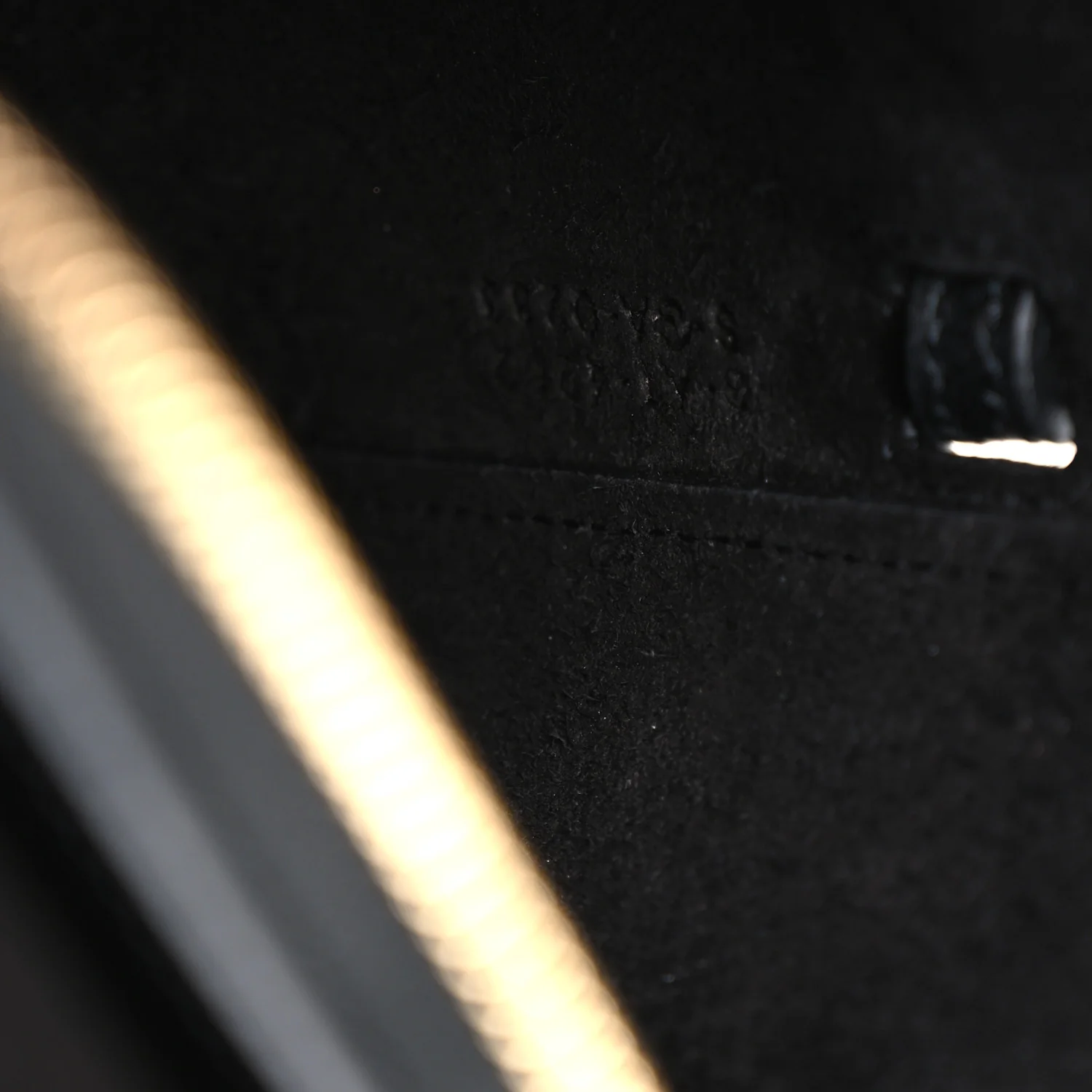 Grained Calfskin Nano Belt Bag Black - Image 8