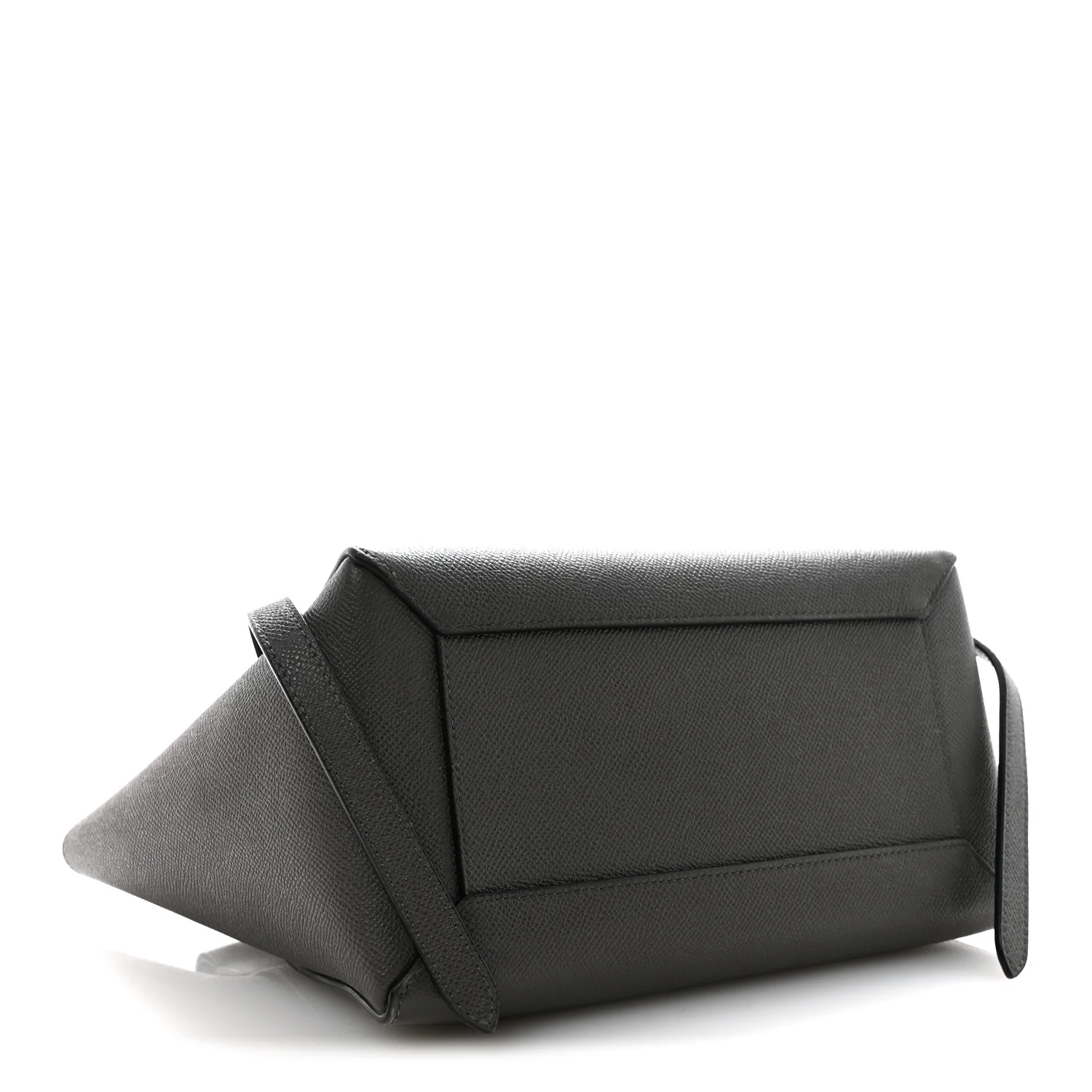 Grained Calfskin Nano Belt Bag Grey - Image 4