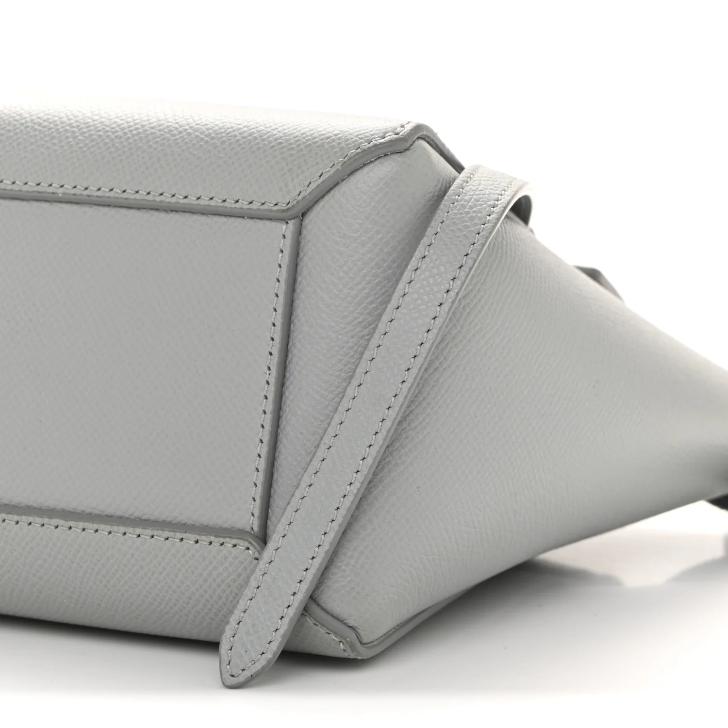 Grained Calfskin Nano Belt Bag Mineral - Image 11