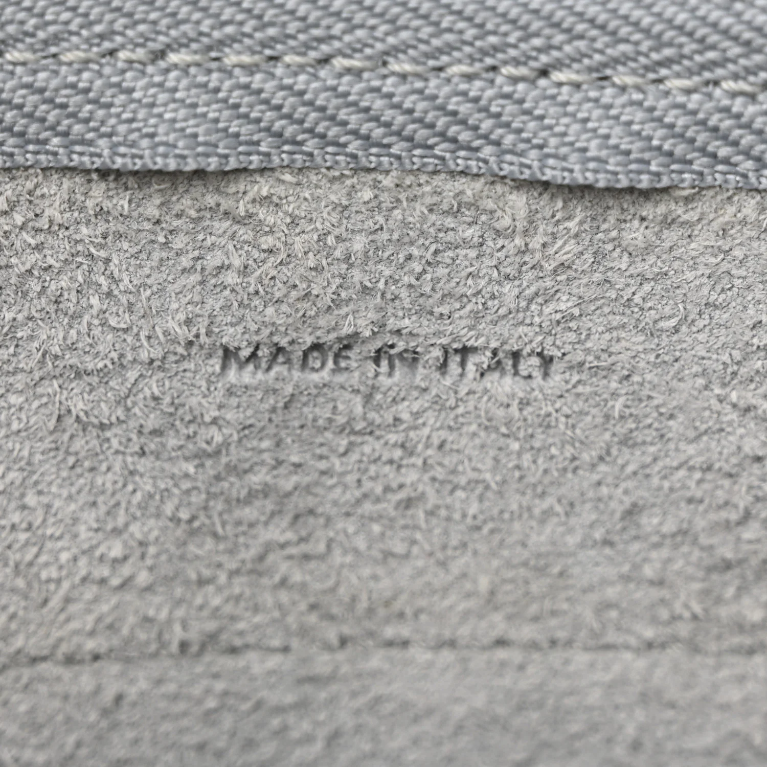 Grained Calfskin Nano Belt Bag Mineral - Image 7