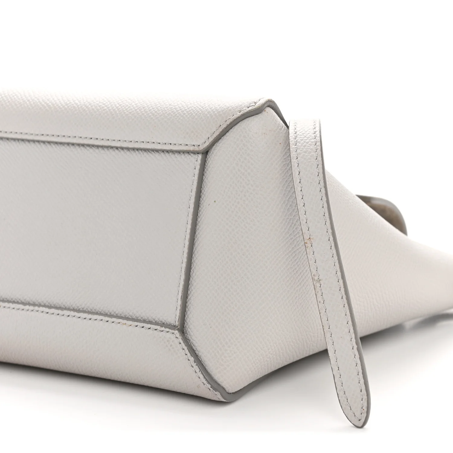 Grained Calfskin Nano Belt Bag Mineral - Image 11