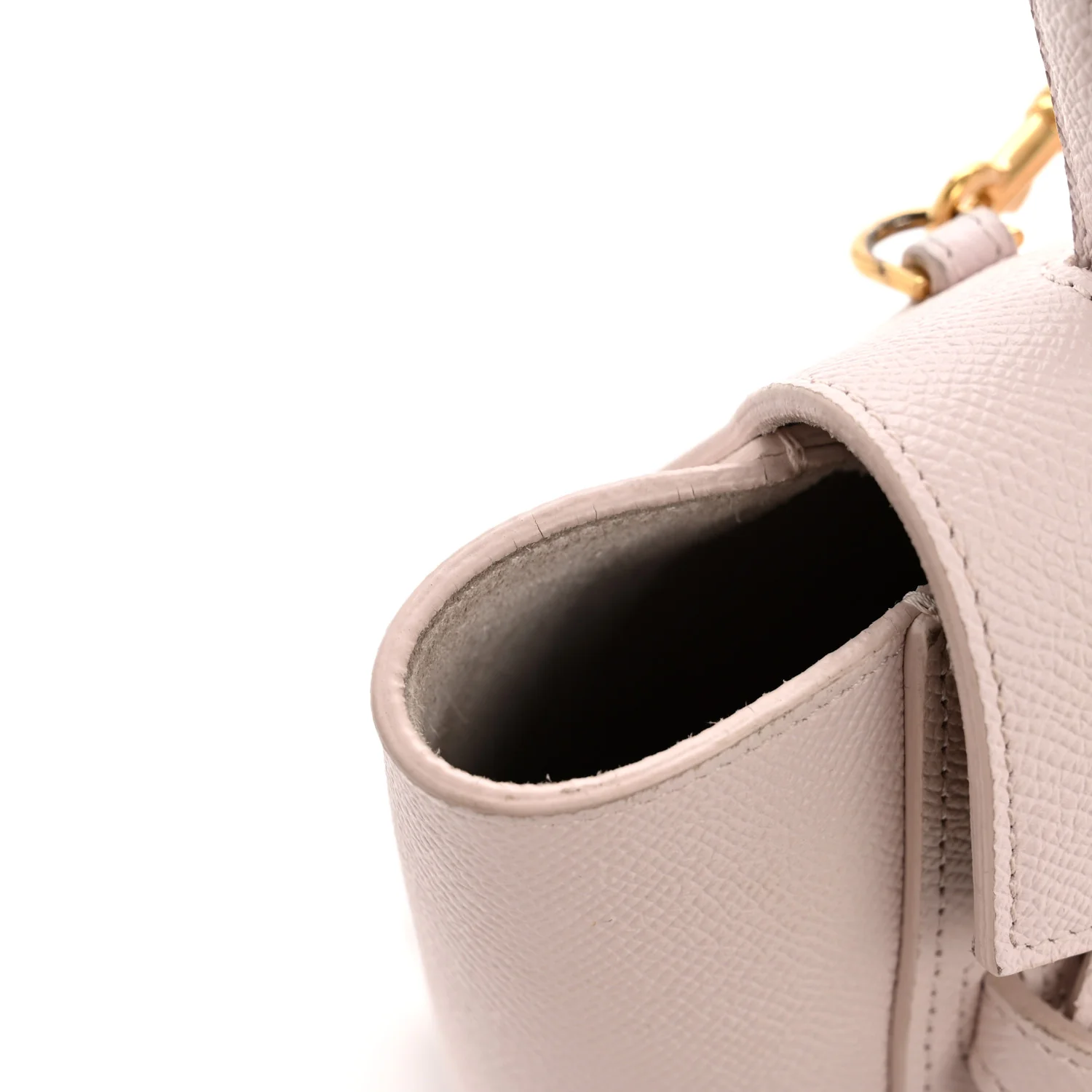 Grained Calfskin Nano Belt Bag Peony - Image 16