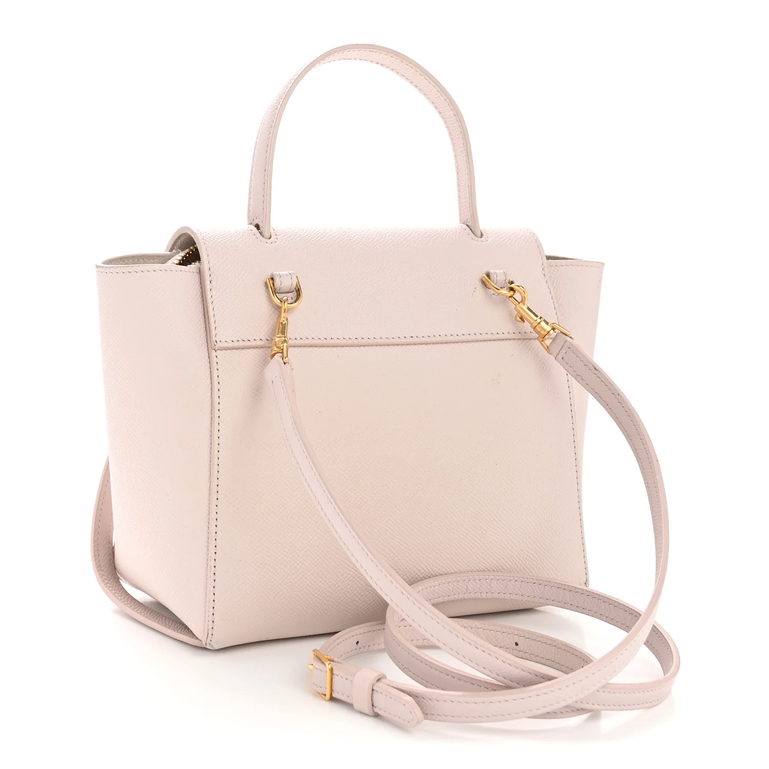 Grained Calfskin Nano Belt Bag Peony - Image 3