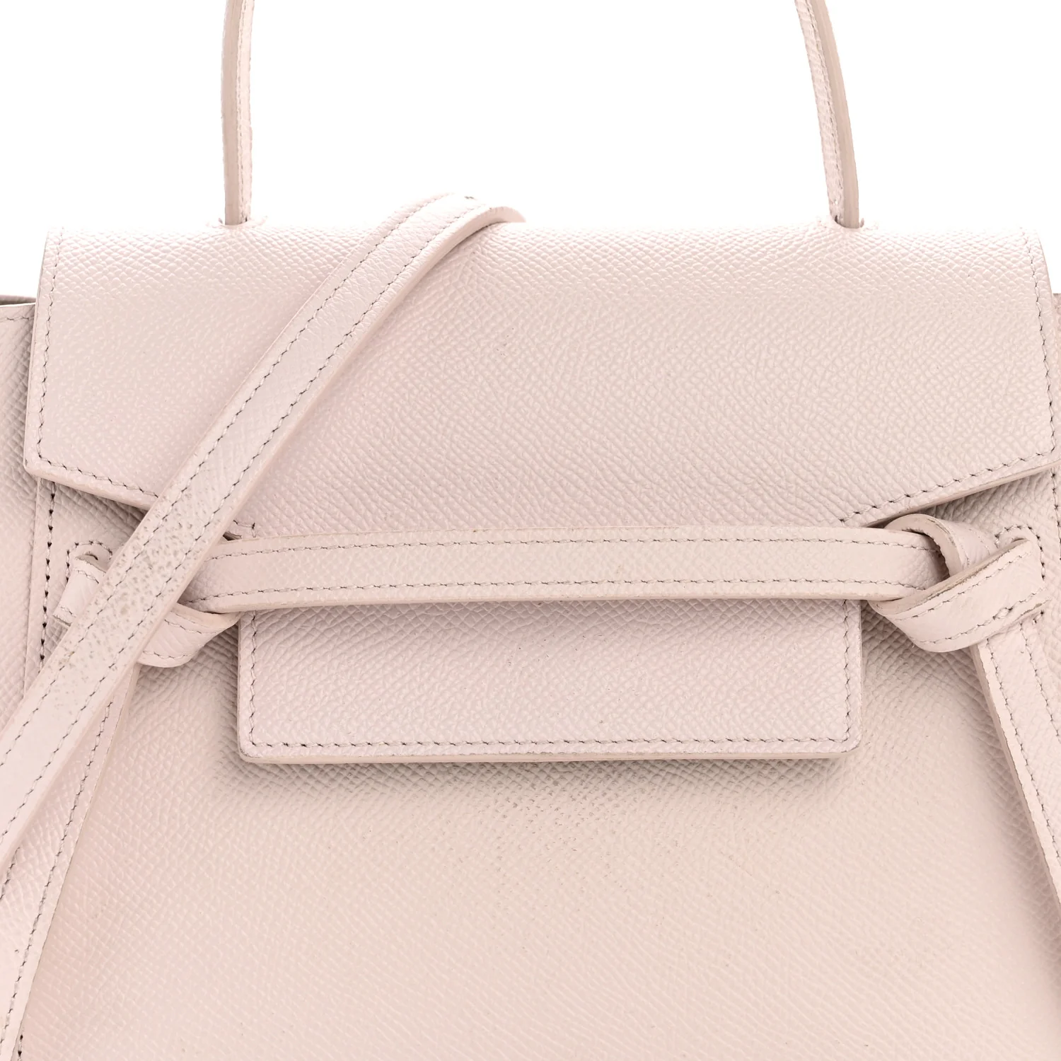 Grained Calfskin Nano Belt Bag Peony - Image 9