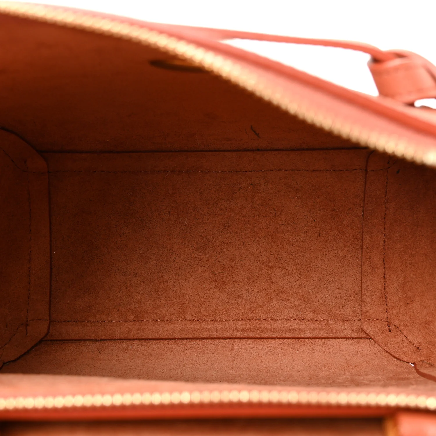Grained Calfskin Nano Belt Bag Terracotta - Image 5