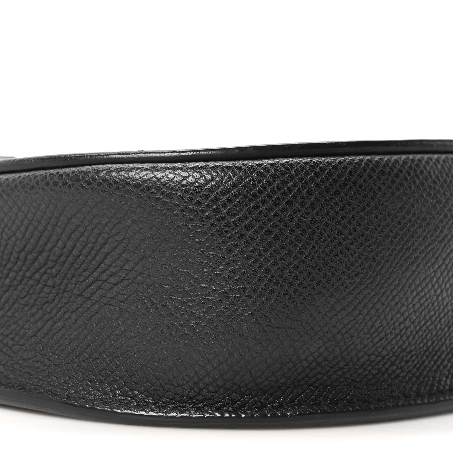 Grained Calfskin Small Trotteur Black - Image 9