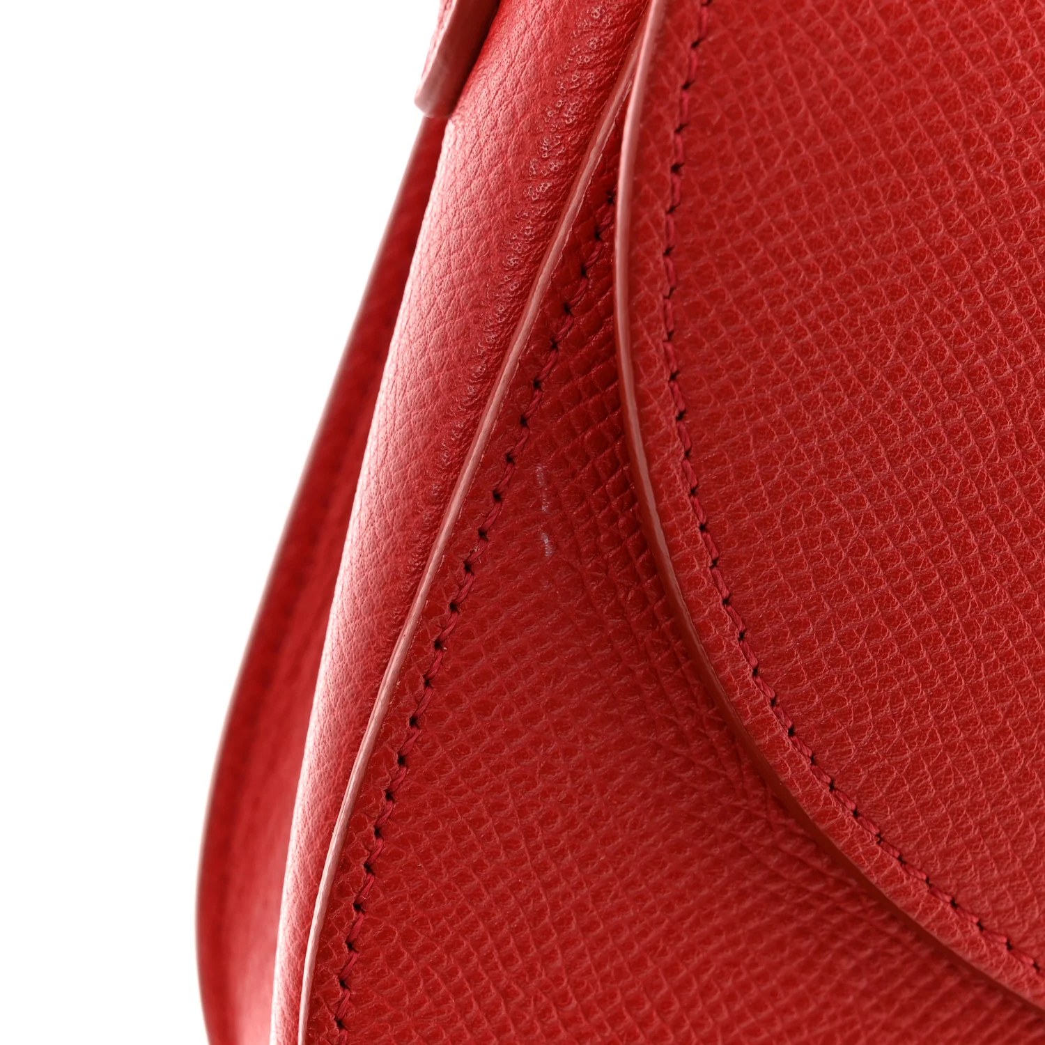 Grained Calfskin Small Trotteur Coquelicot - Image 16