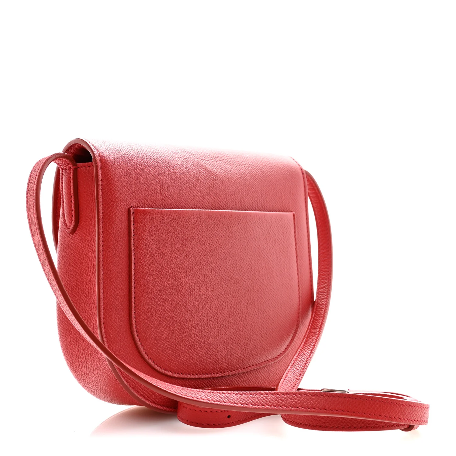 Grained Calfskin Small Trotteur Coquelicot - Image 3
