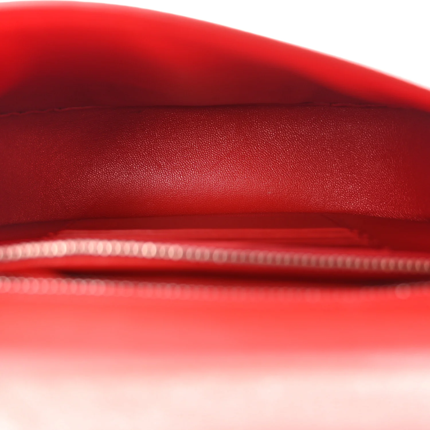 Grained Calfskin Small Trotteur Coquelicot - Image 5