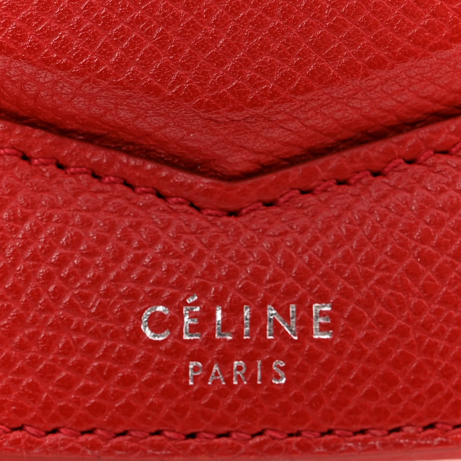 Grained Calfskin Small Trotteur Coquelicot - Image 6