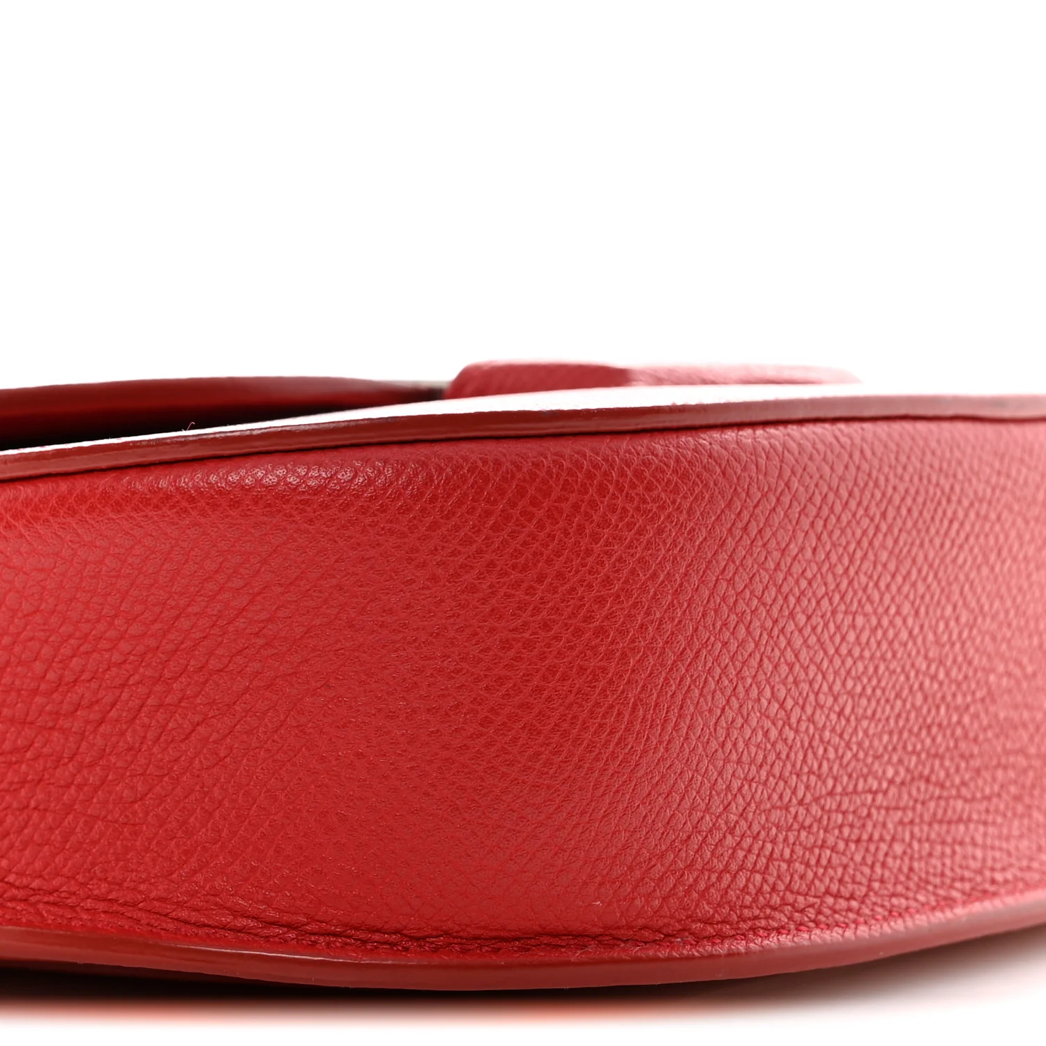 Grained Calfskin Small Trotteur Coquelicot - Image 9
