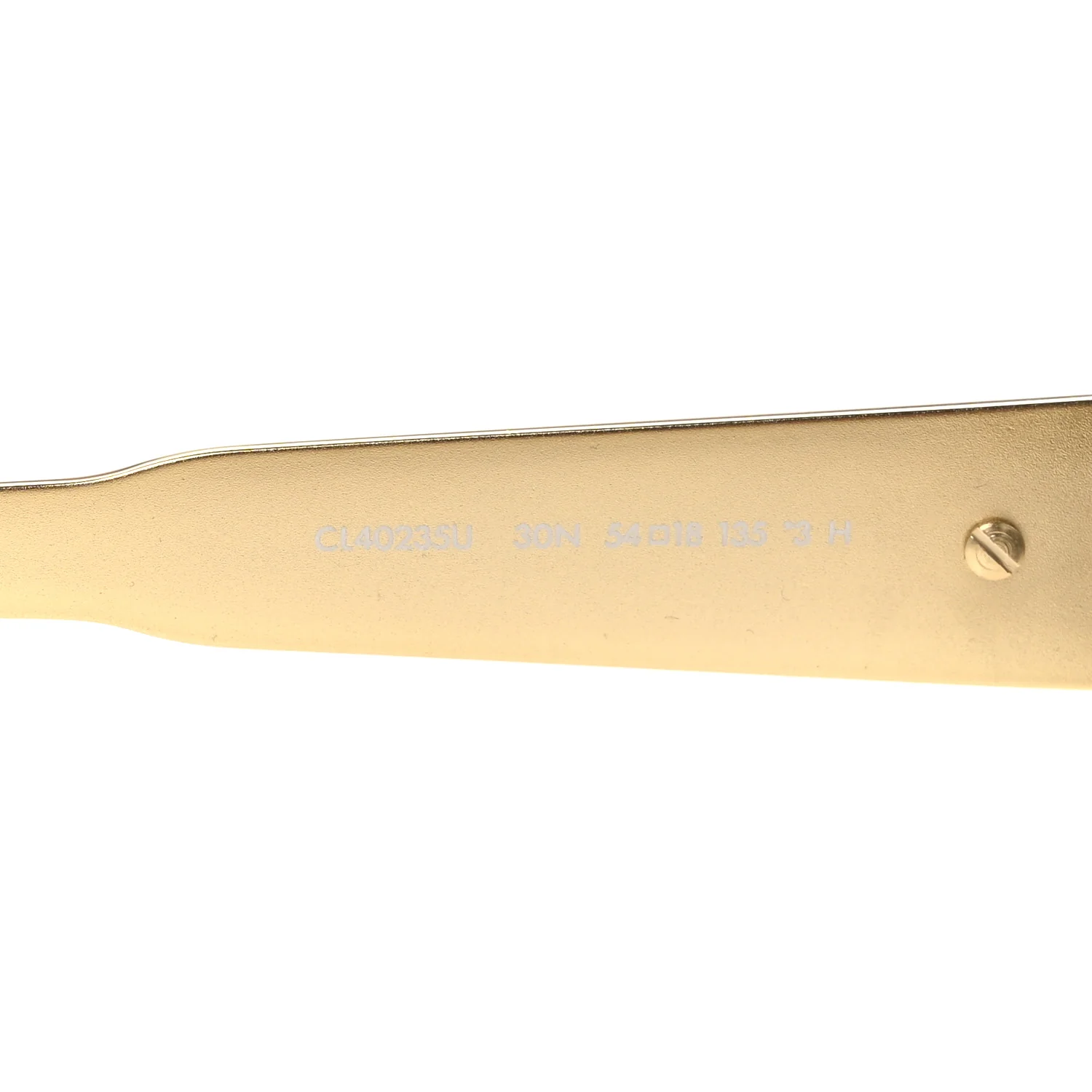 Metal Triomphe 01 Sunglasses CL40235U Gold Green - Image 6