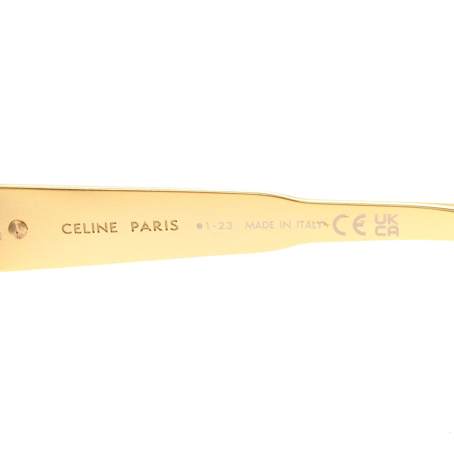 Metal Triomphe 01 Sunglasses CL40235U Gold Green - Image 10