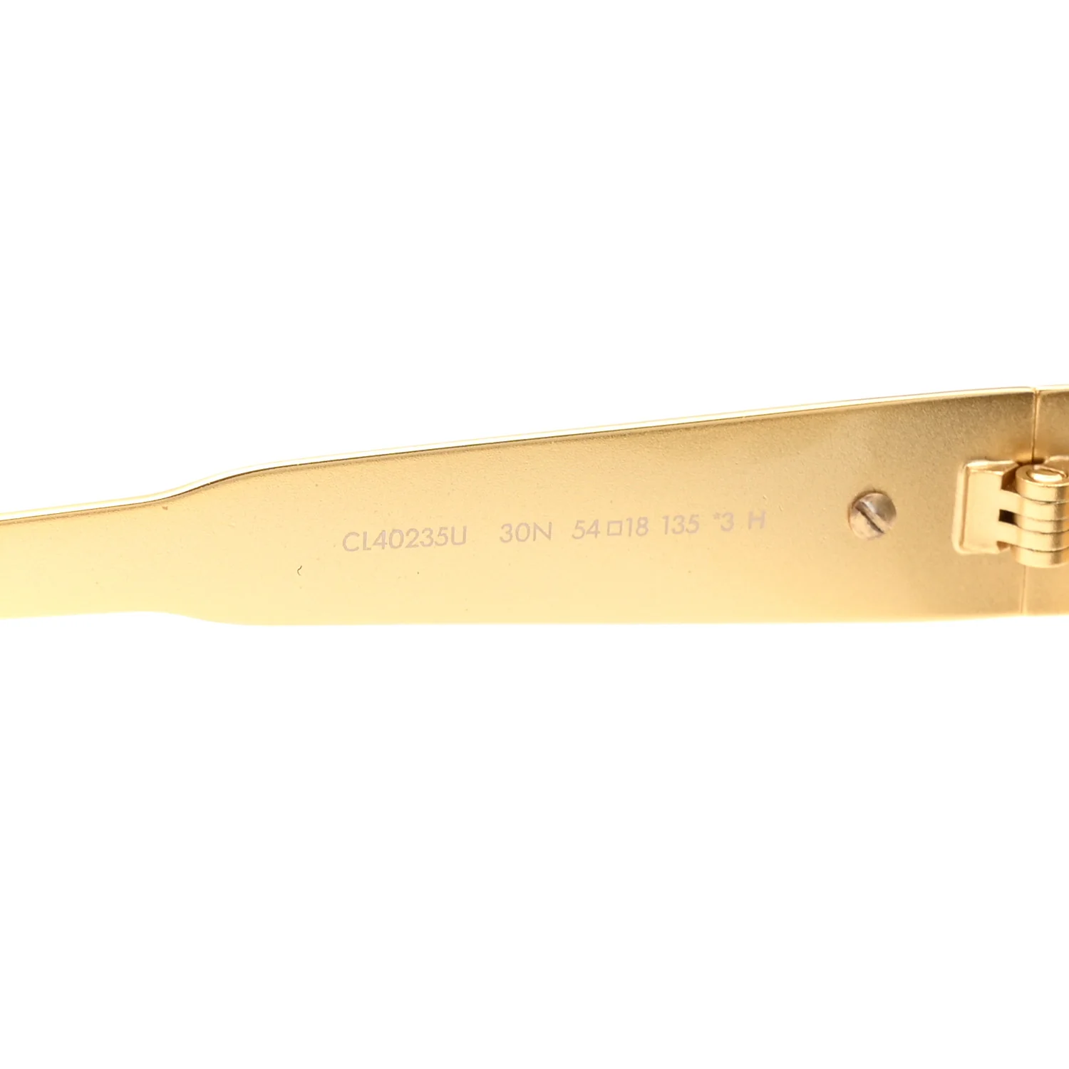 Metal Triomphe 01 Sunglasses CL40235U Gold Green - Image 11