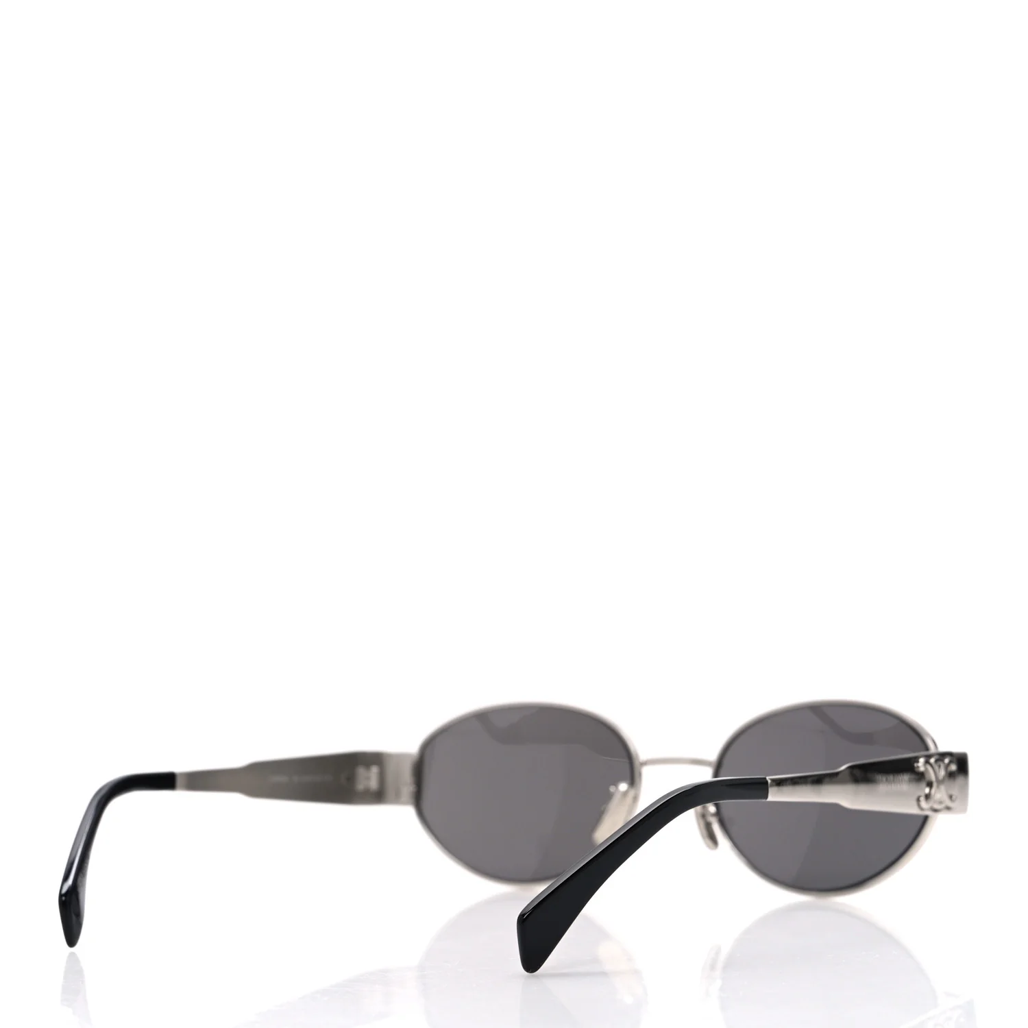 Metal Triomphe 01 Sunglasses CL40235U Silver Black - Image 4