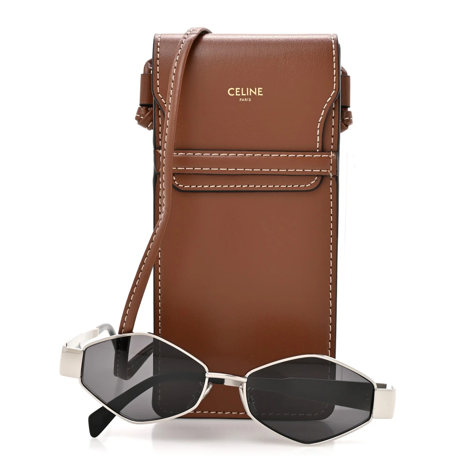 Metal Triomphe 02 Sunglasses CL40254U Silver - Image 7