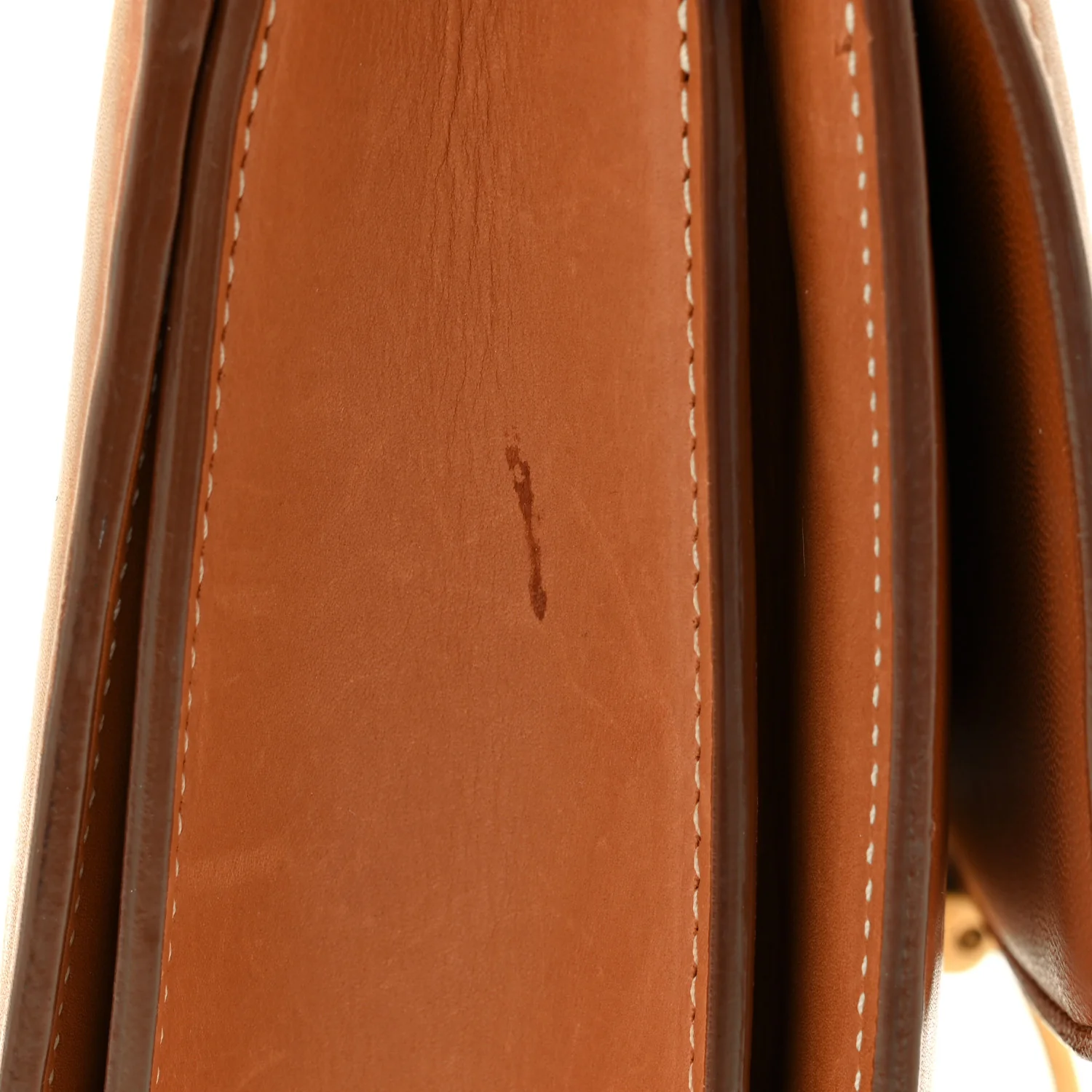 Natural Calfskin Medium Classic Box Flap Bag Tan - Image 11