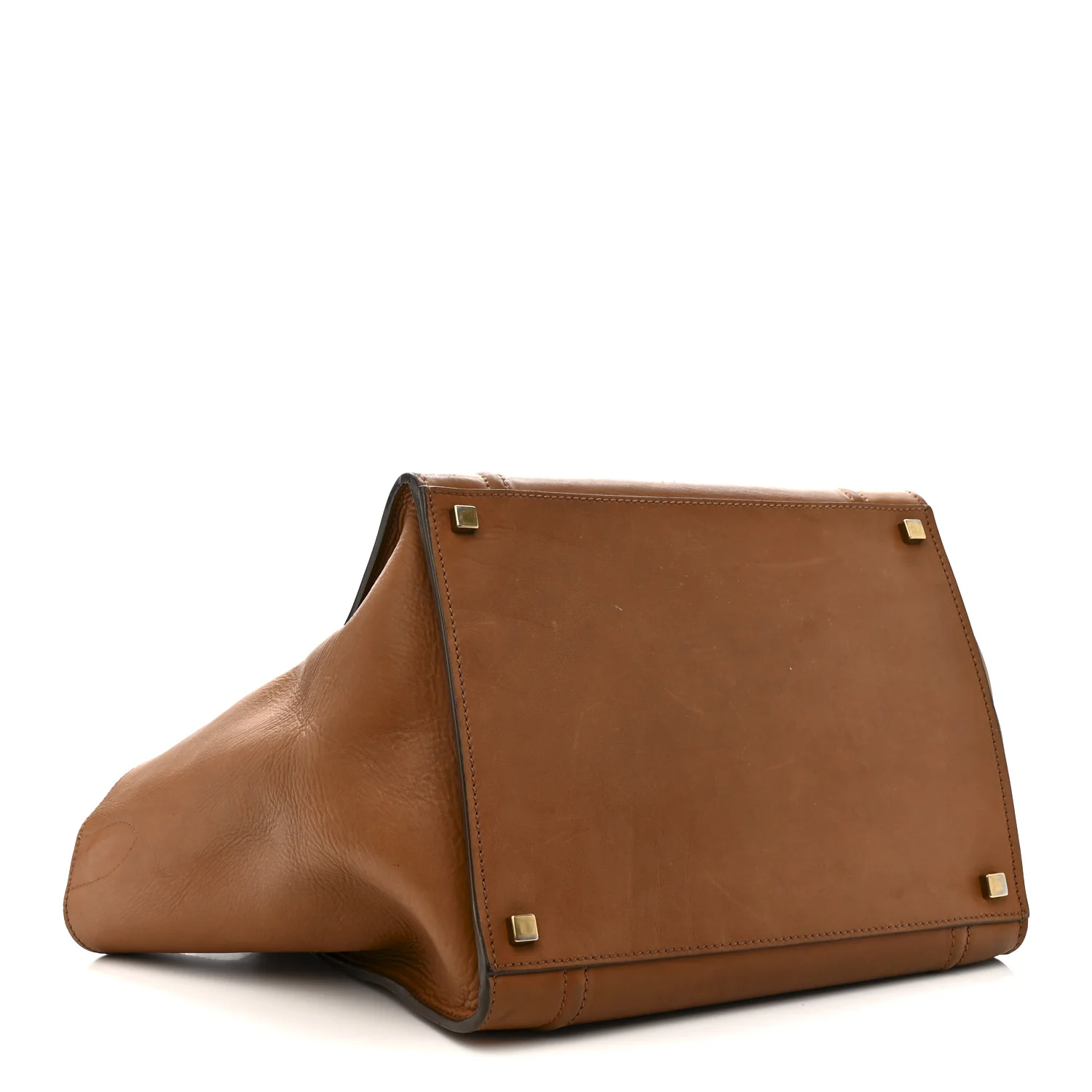 Natural Calfskin Medium Phantom Luggage Tan - Image 4