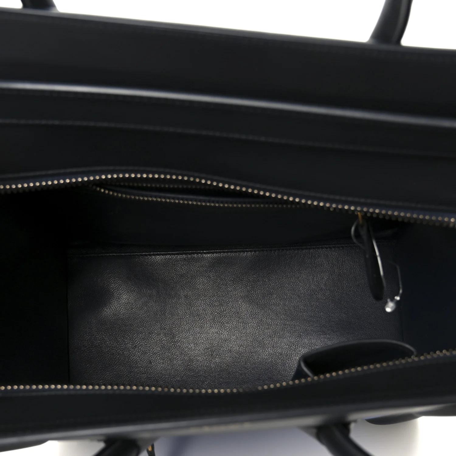 Nubuck Smooth Calfskin Micro Tri-Color Luggage Bright Blue - Image 5