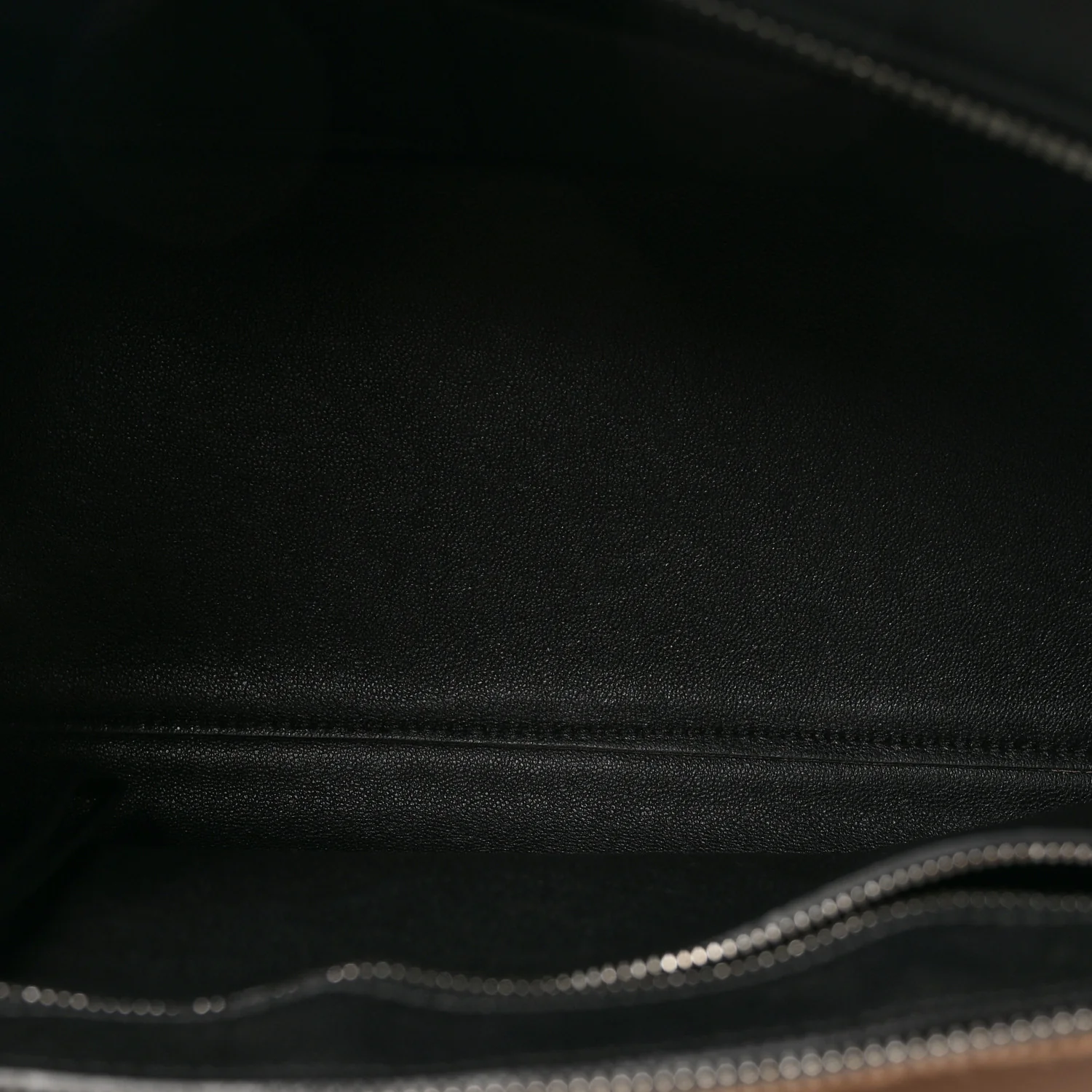 Pony Hair Calfskin Medium Edge Shoulder Bag Praline - Image 5