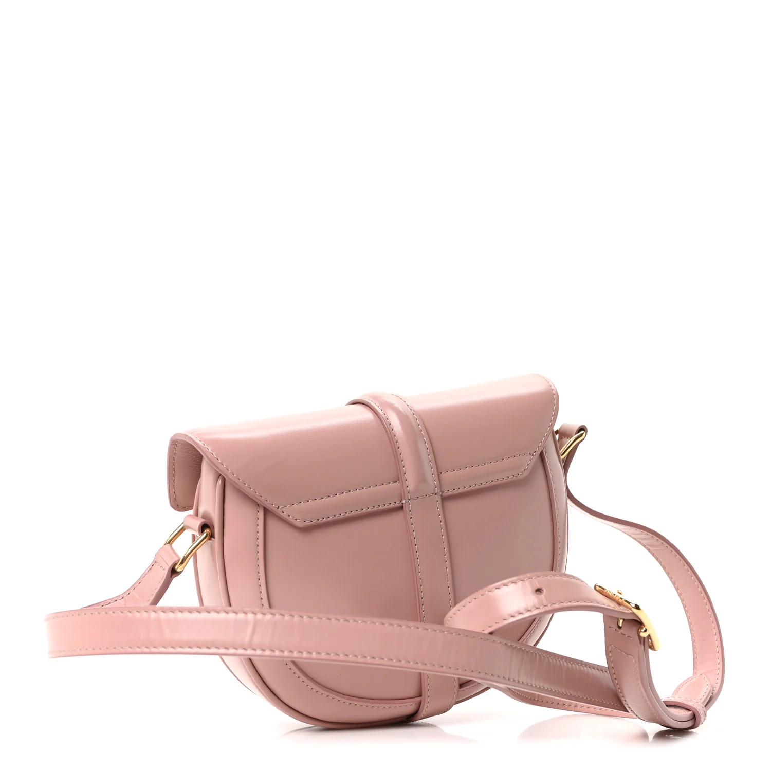 Satinated Calfskin Besace Small 16 Vintage Pink - Image 3