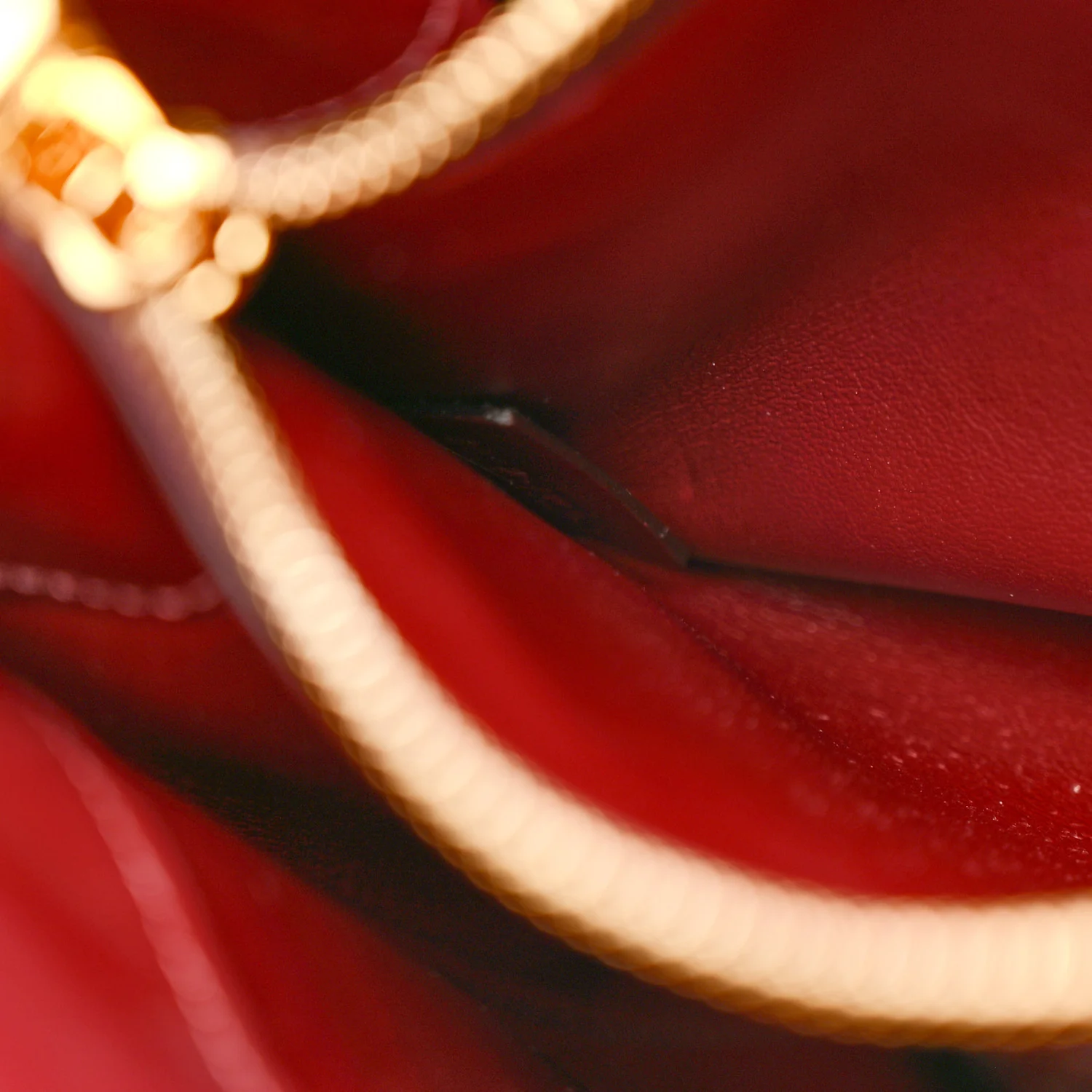 Satinated Calfskin Medium 16 Top Handle Bag Light Burgundy - Image 8
