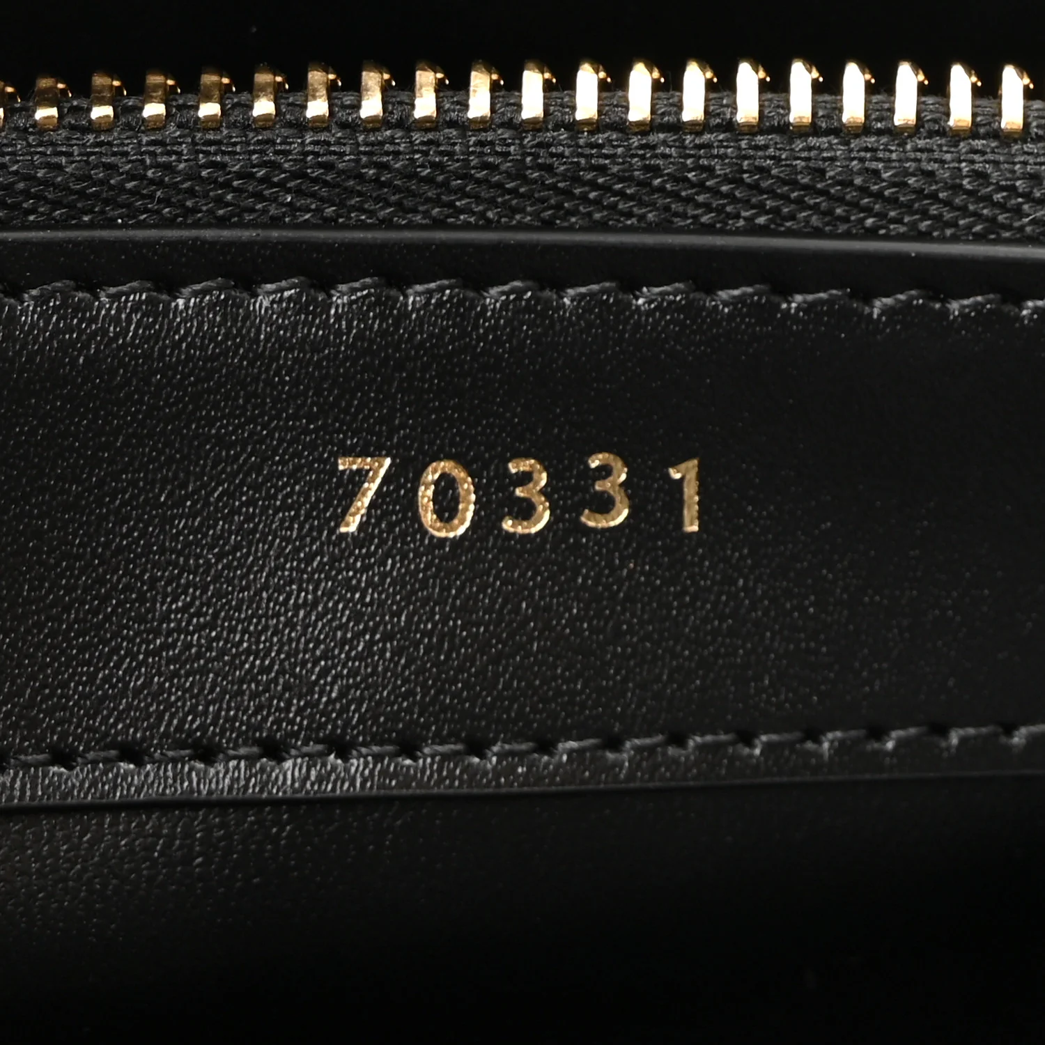 Satinated Calfskin Small 16 Top Handle Bag Black - Image 8