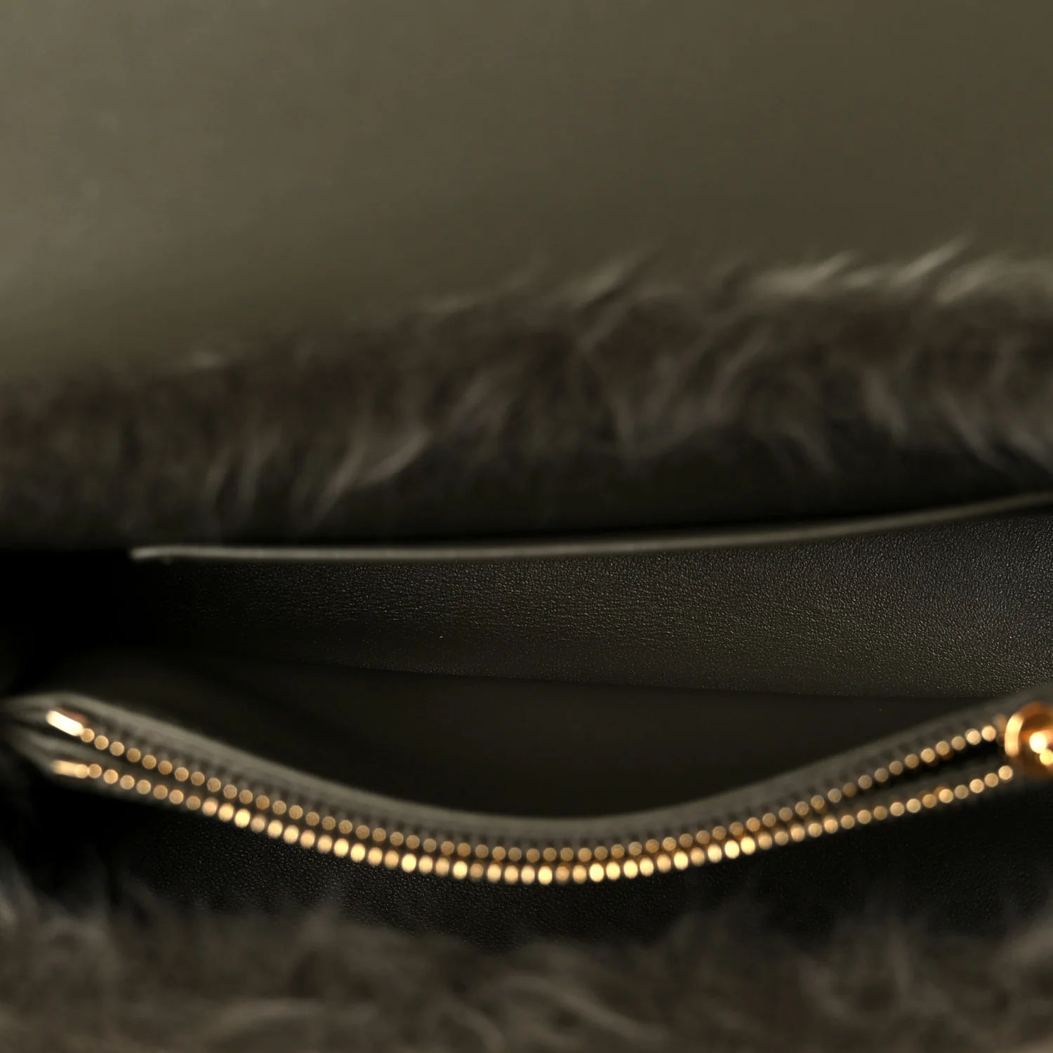 Shearling Suede Calfskin Teen Nino Golden Khaki - Image 5