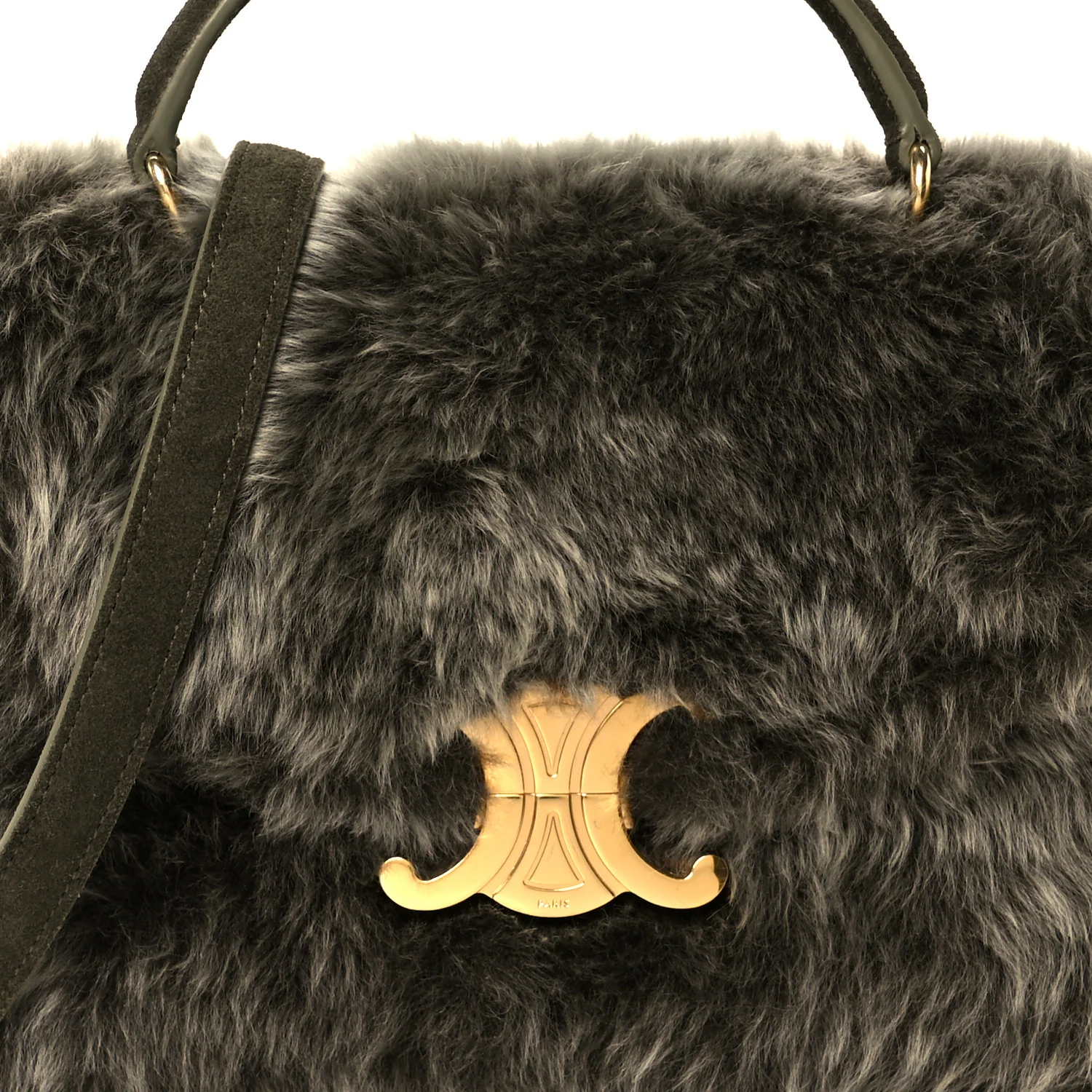 Shearling Suede Calfskin Teen Nino Golden Khaki - Image 8