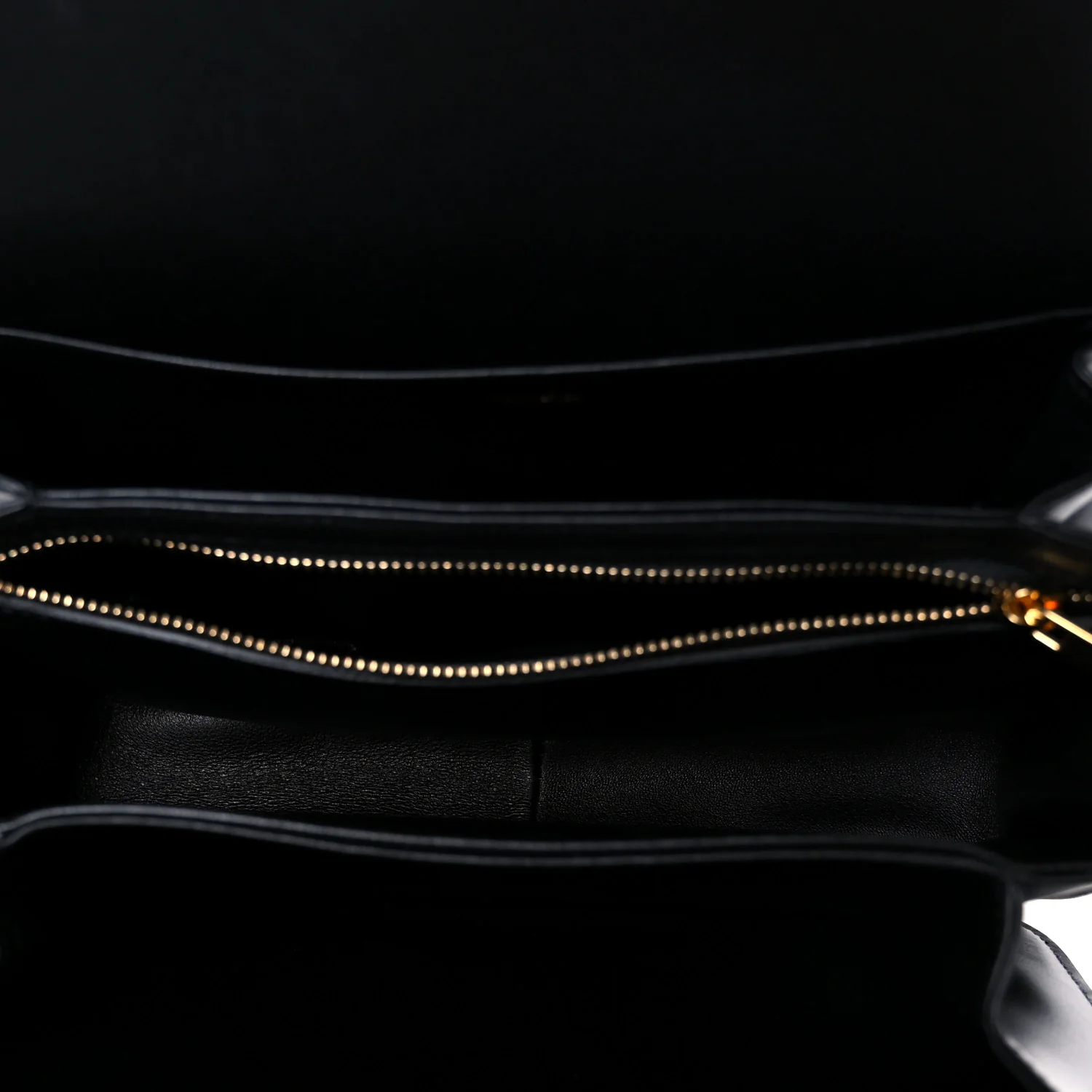 Shiny Calfskin Medium Triomphe Black - Image 5