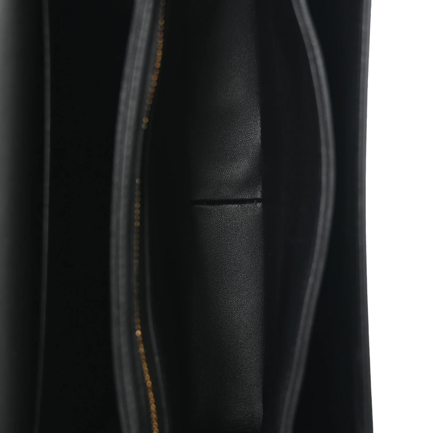 Shiny Calfskin Medium Triomphe Black - Image 5