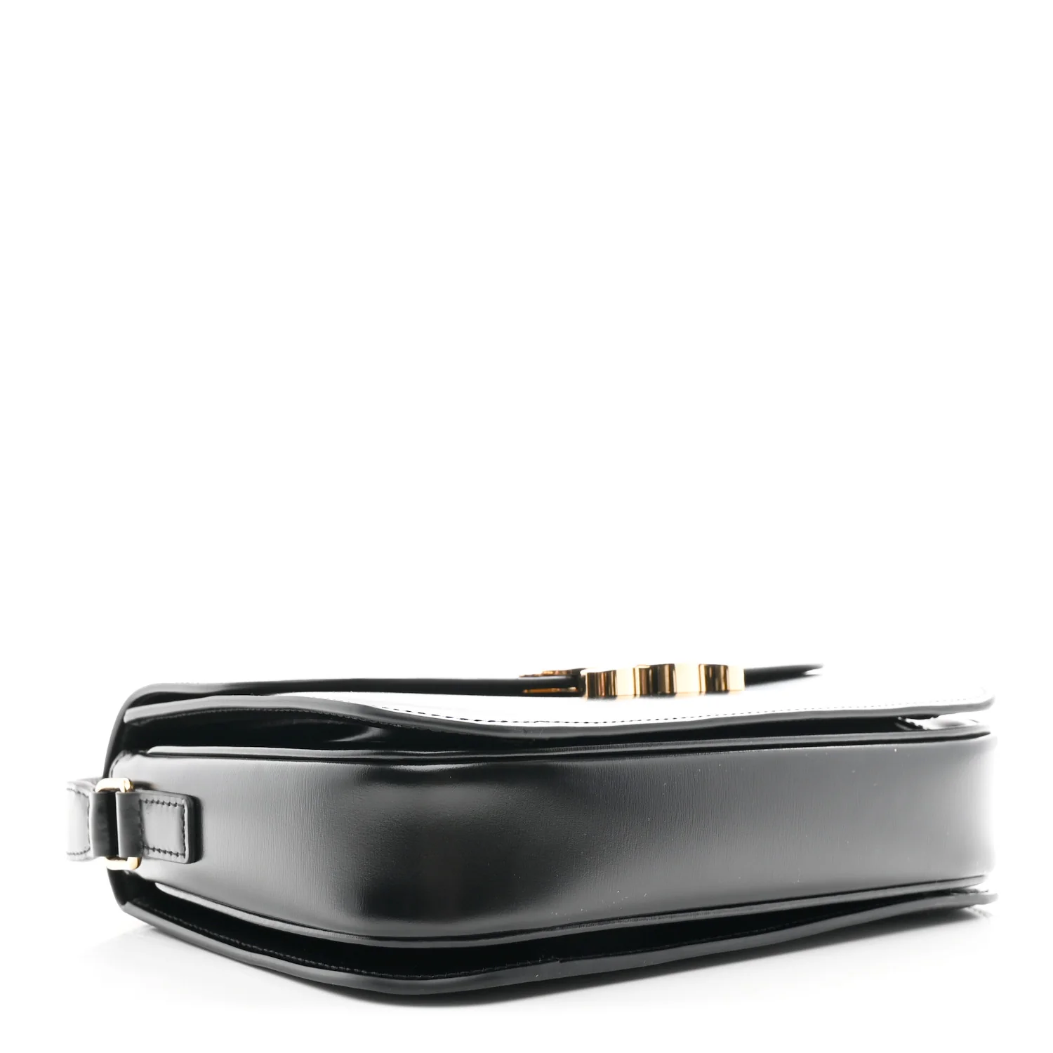 Shiny Calfskin Medium Triomphe Black - Image 4