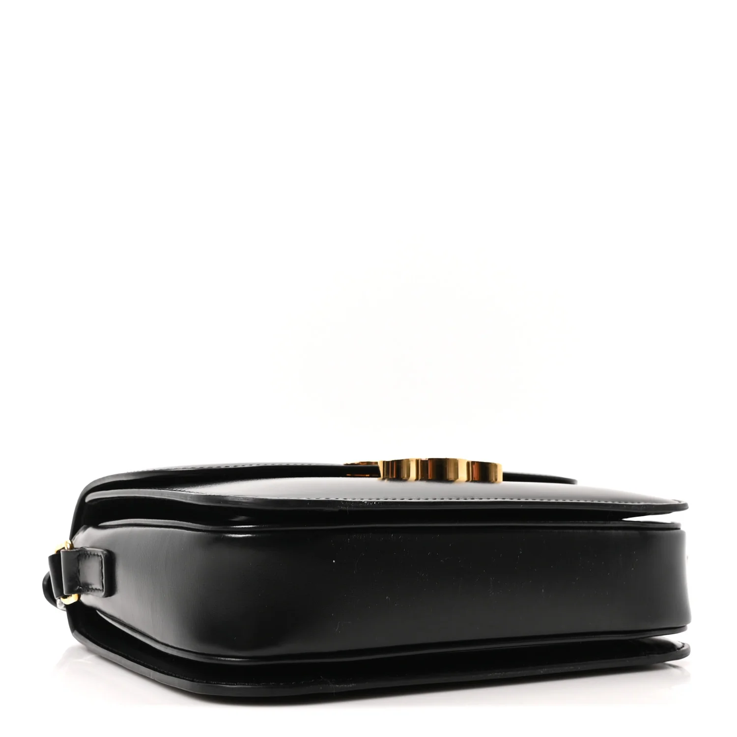 Shiny Calfskin Medium Triomphe Black - Image 4