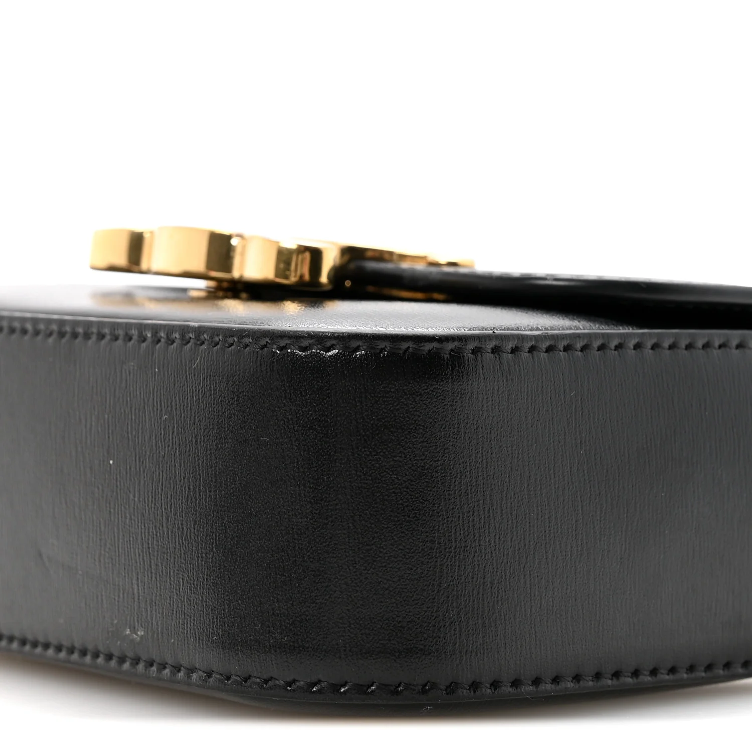 Shiny Calfskin Mini Claude Black - Image 11