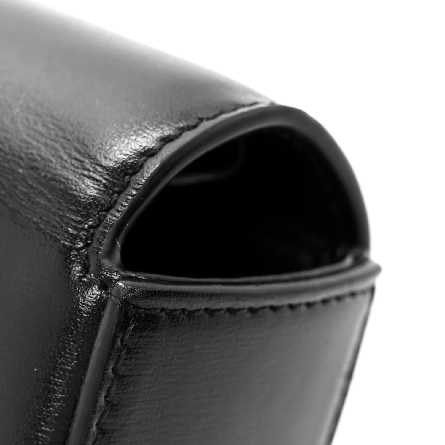 Shiny Calfskin Mini Claude Black - Image 13