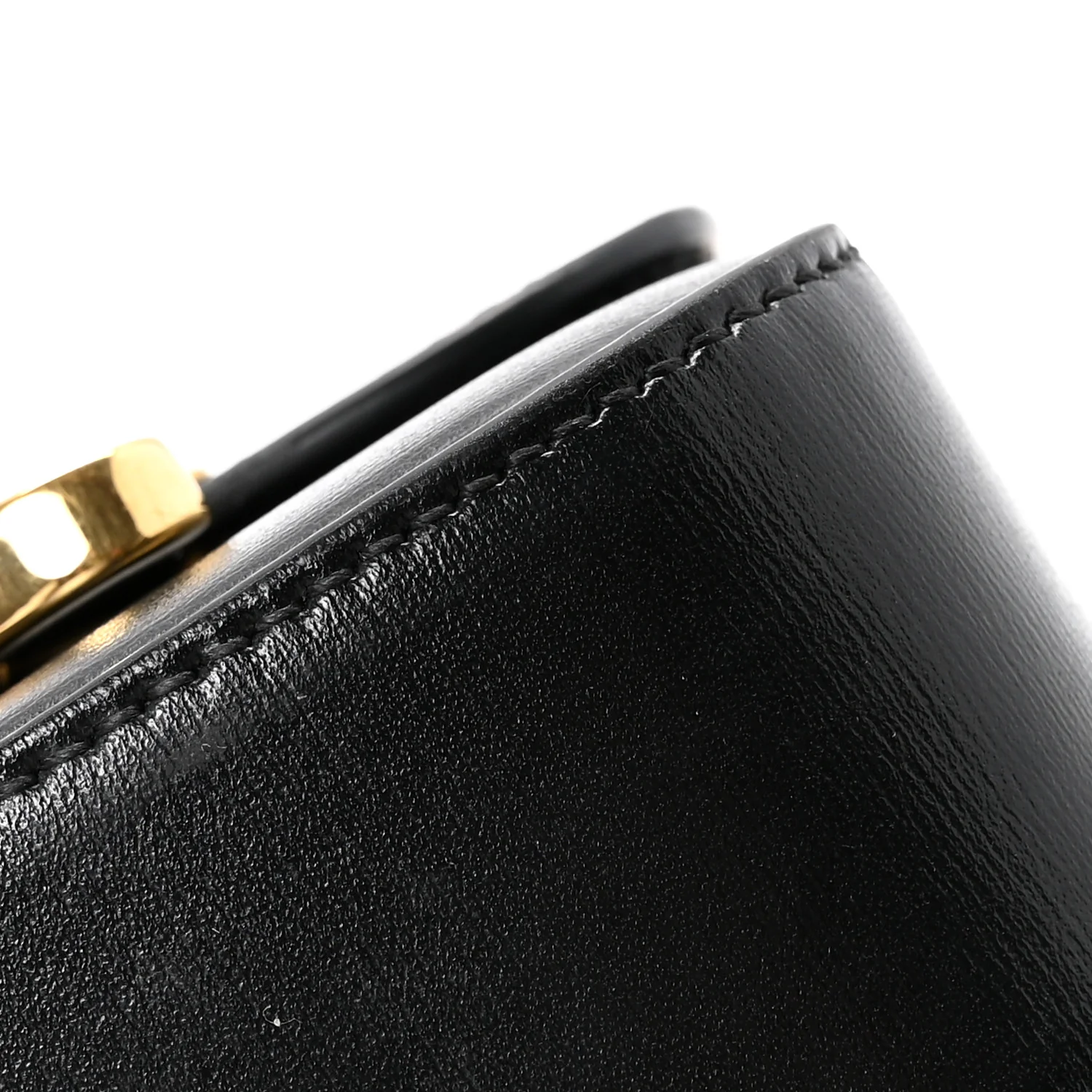 Shiny Calfskin Mini Claude Black - Image 15