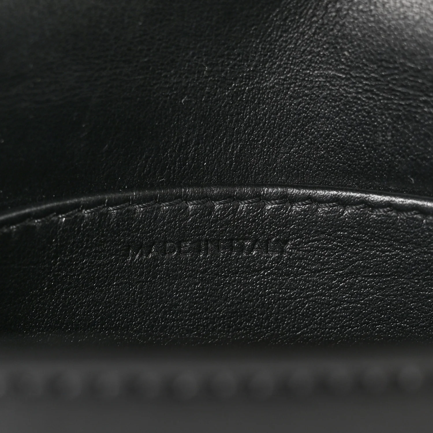 Shiny Calfskin Mini Claude Black - Image 7