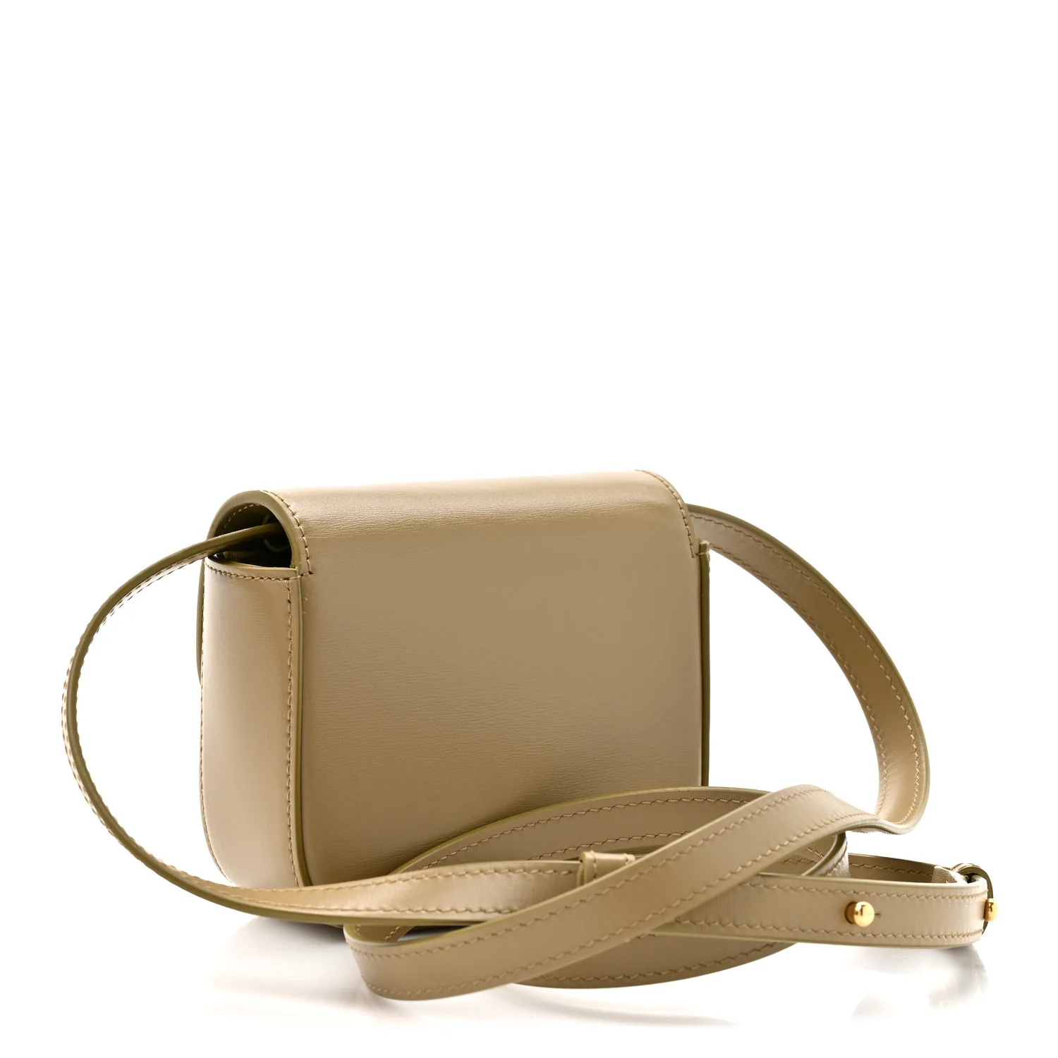 Shiny Calfskin Mini Triomphe Olive - Image 3