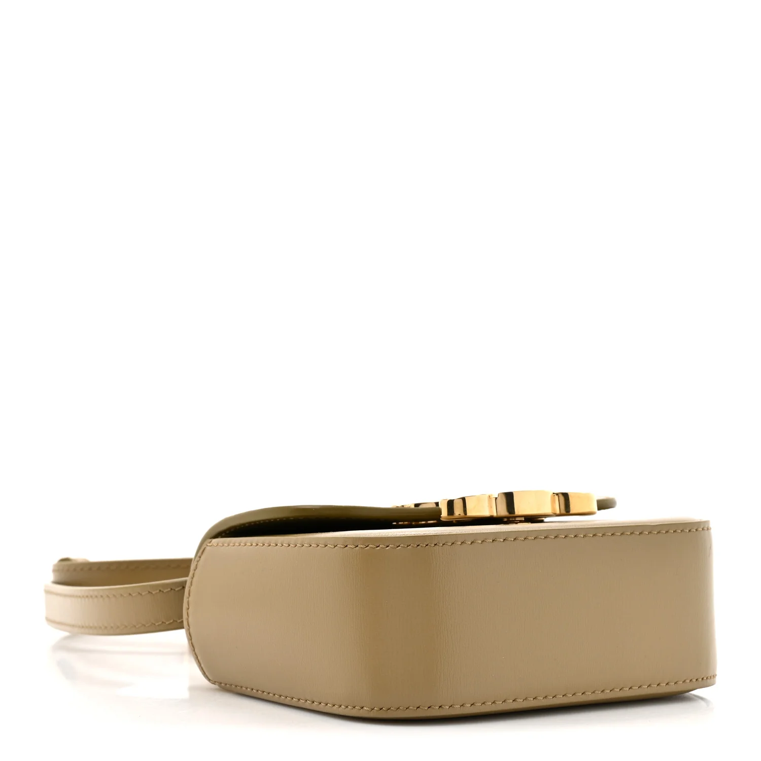 Shiny Calfskin Mini Triomphe Olive - Image 4
