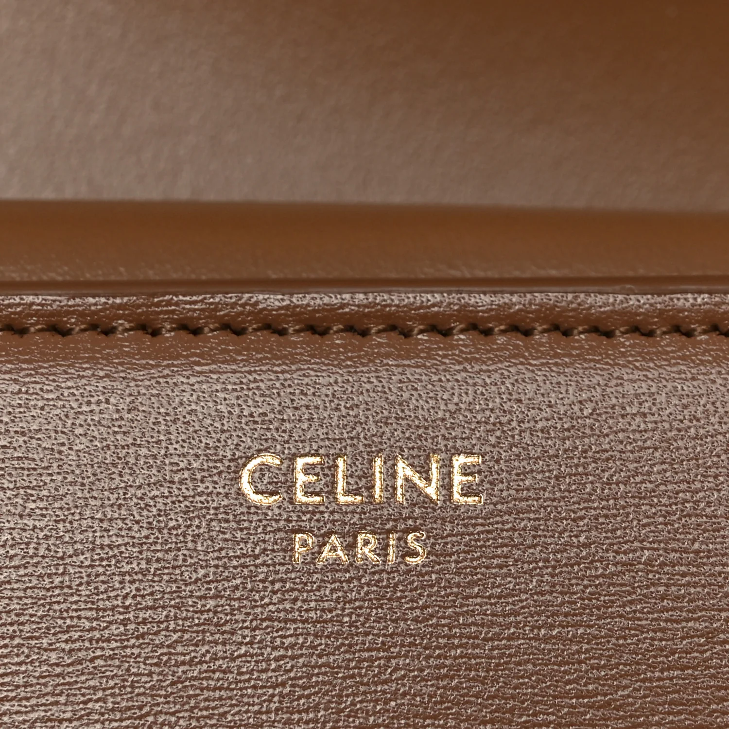 Shiny Calfskin Small Triomphe Wallet Pebble - Image 6