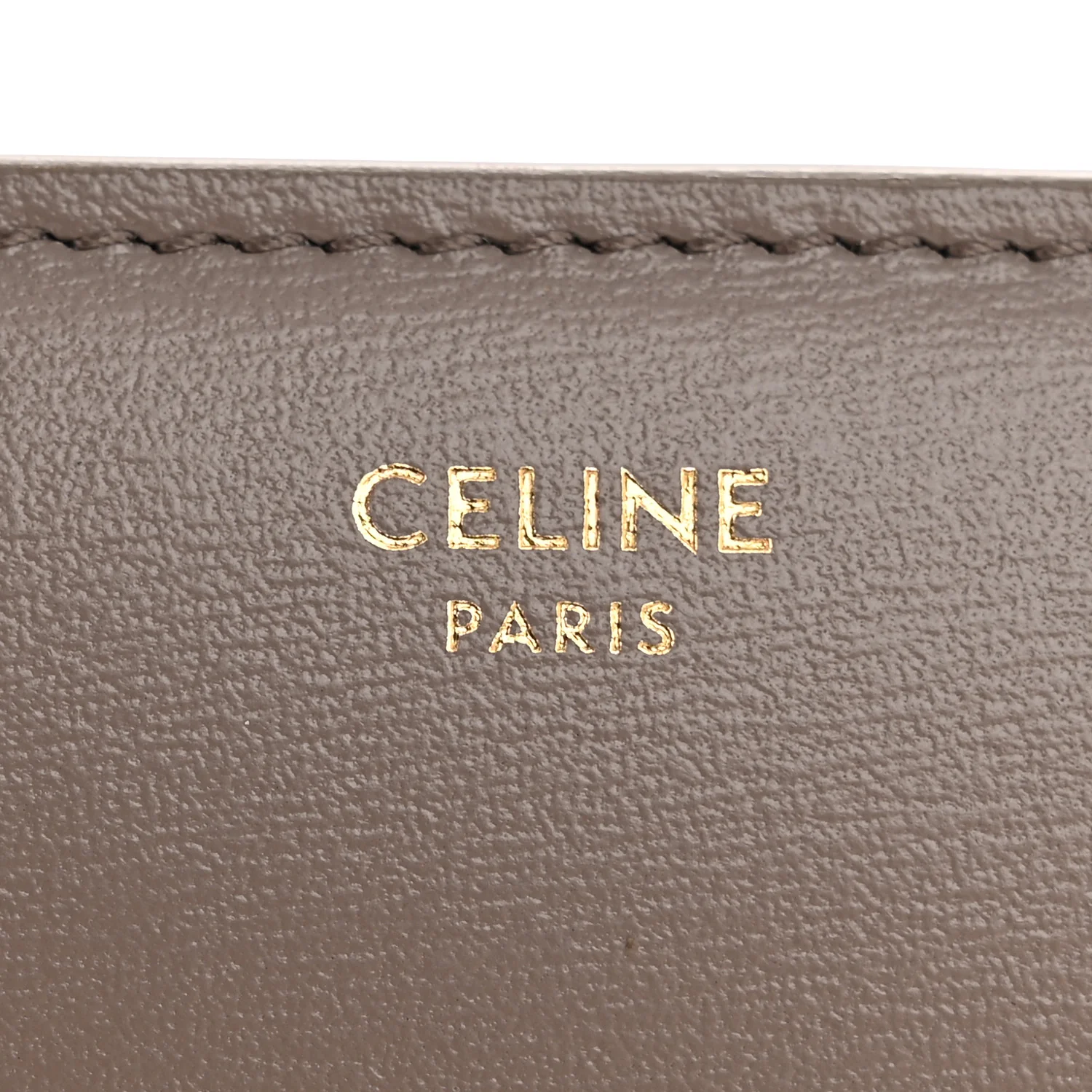 Shiny Calfskin Small Triomphe Wallet Pebble - Image 6