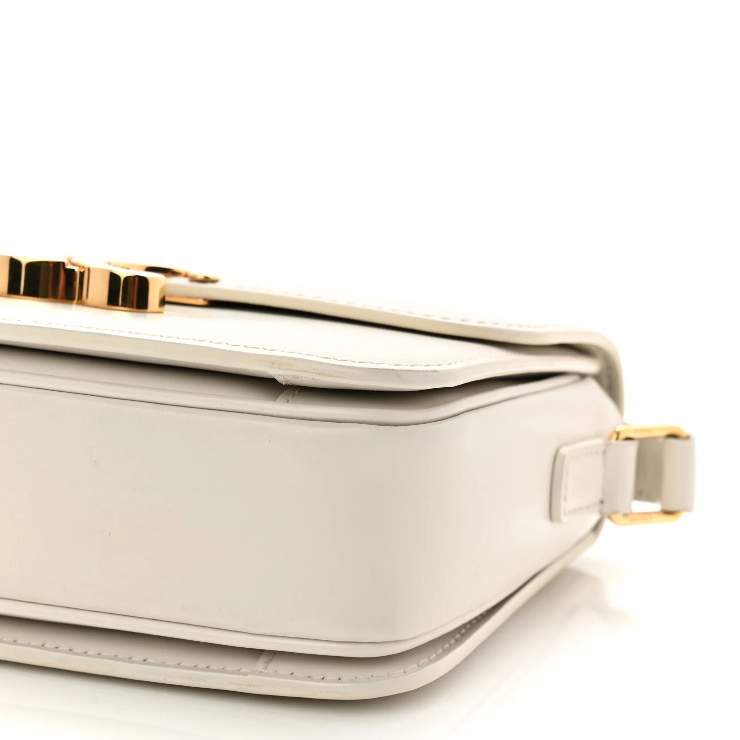 Shiny Calfskin Teen Triomphe Arctic White - Image 10