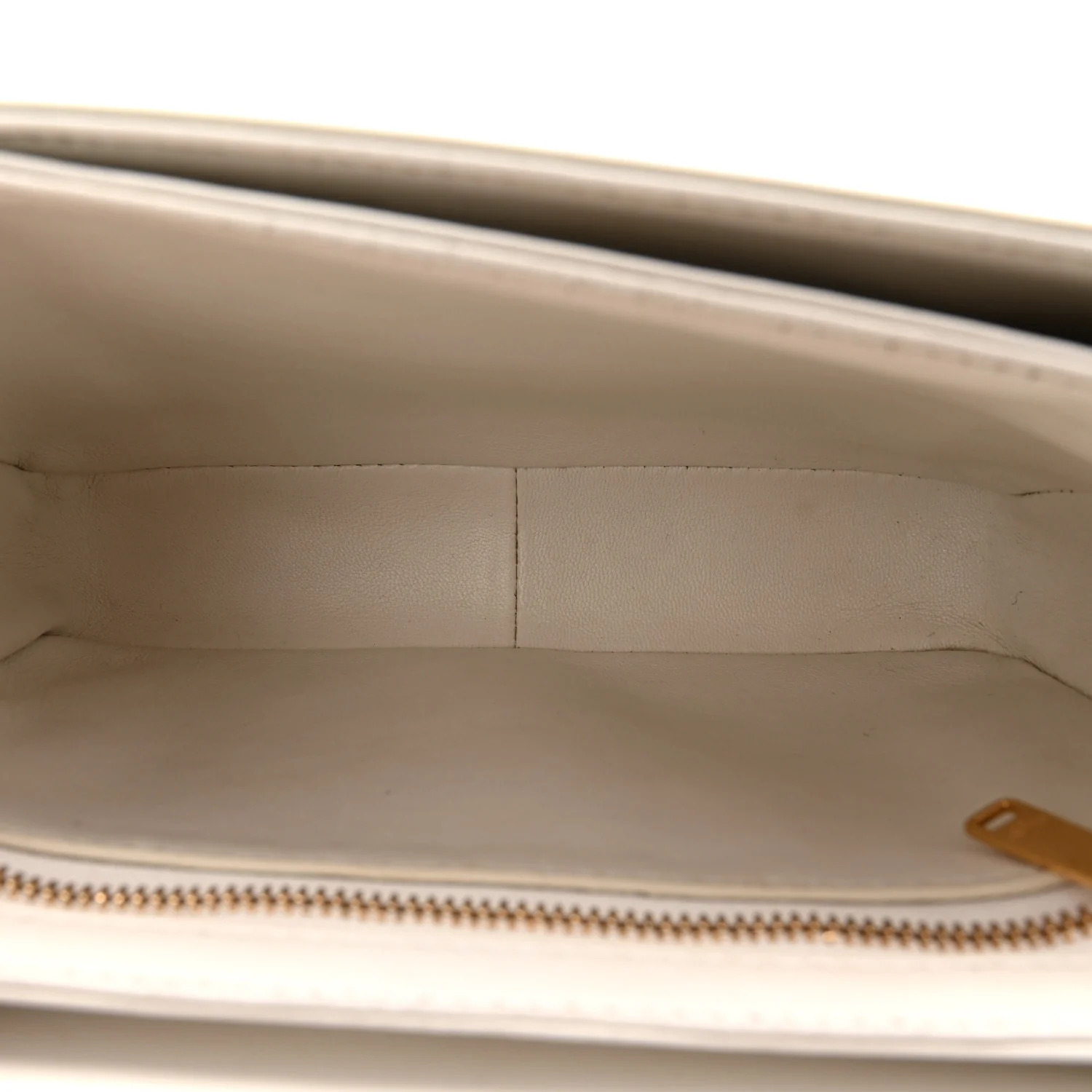 Shiny Calfskin Teen Triomphe Arctic White - Image 5