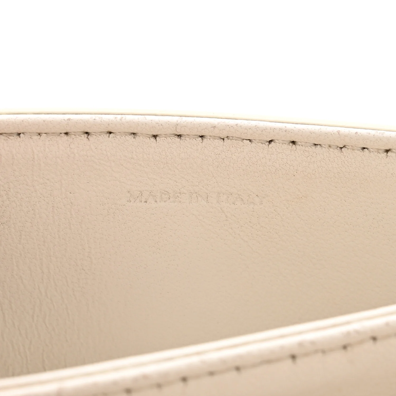 Shiny Calfskin Teen Triomphe Arctic White - Image 7