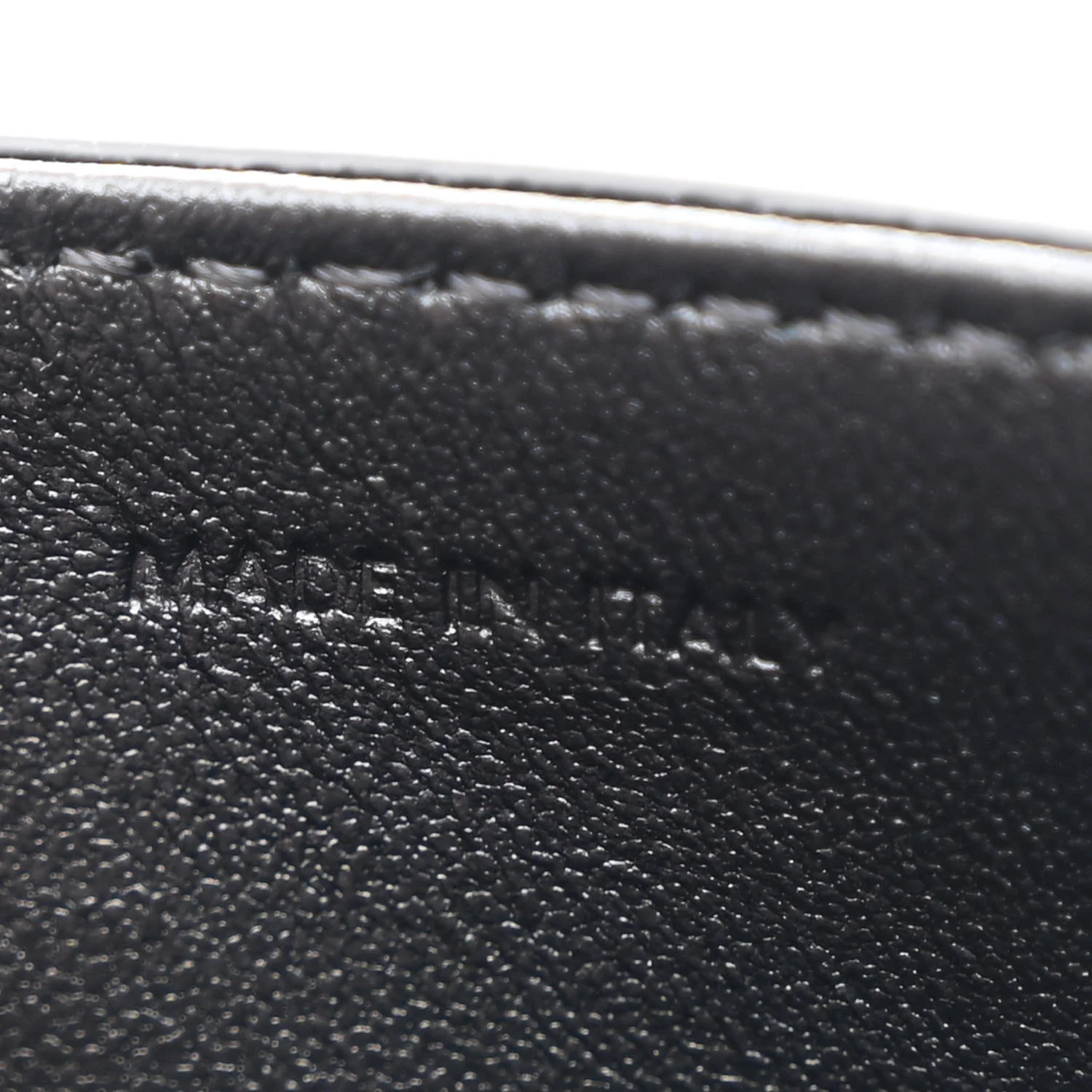 Shiny Calfskin Teen Triomphe Black - Image 8