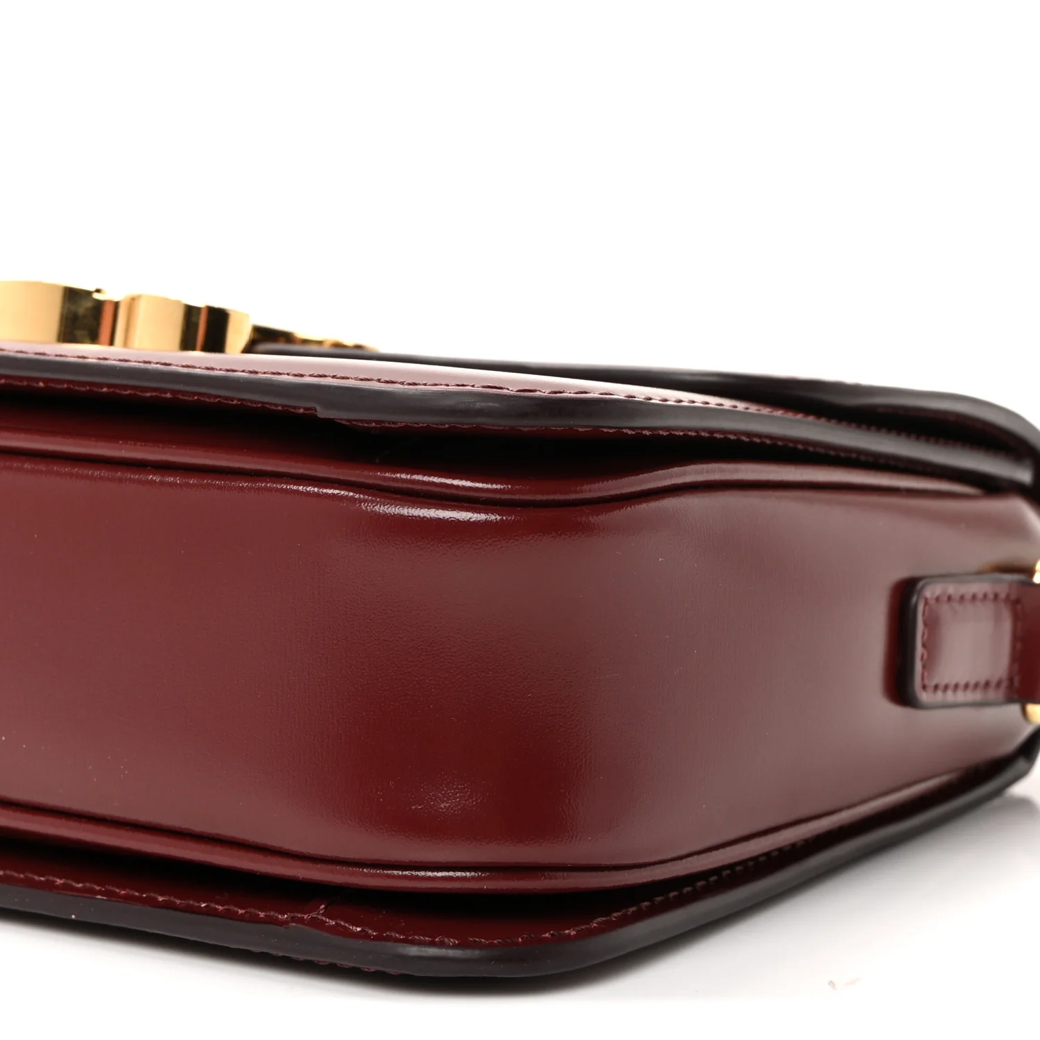 Shiny Calfskin Teen Triomphe Light Burgundy - Image 10